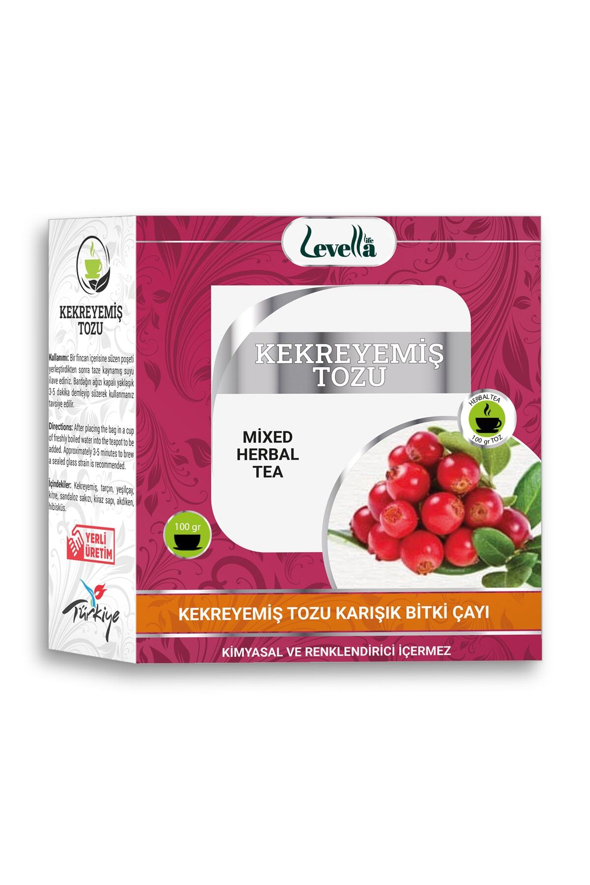 levellalife Kekreyemiş Tozu 100 Gr
