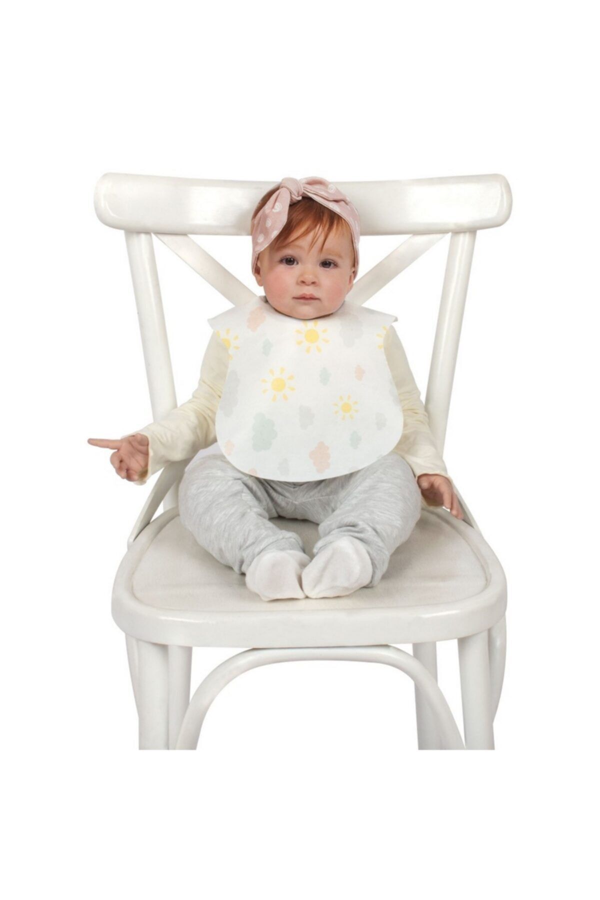 Sevi Bebe 263 Kullan At Bağlamalı Mama Önlüğü 10'lu