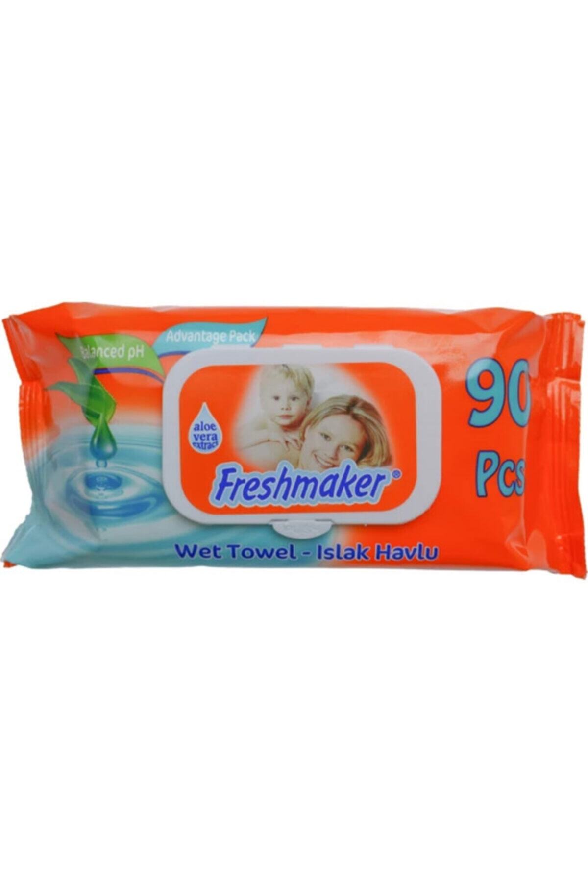 Freshmaker Avantaj Islak Havlu Kapaklı 90lı X 3 Paket