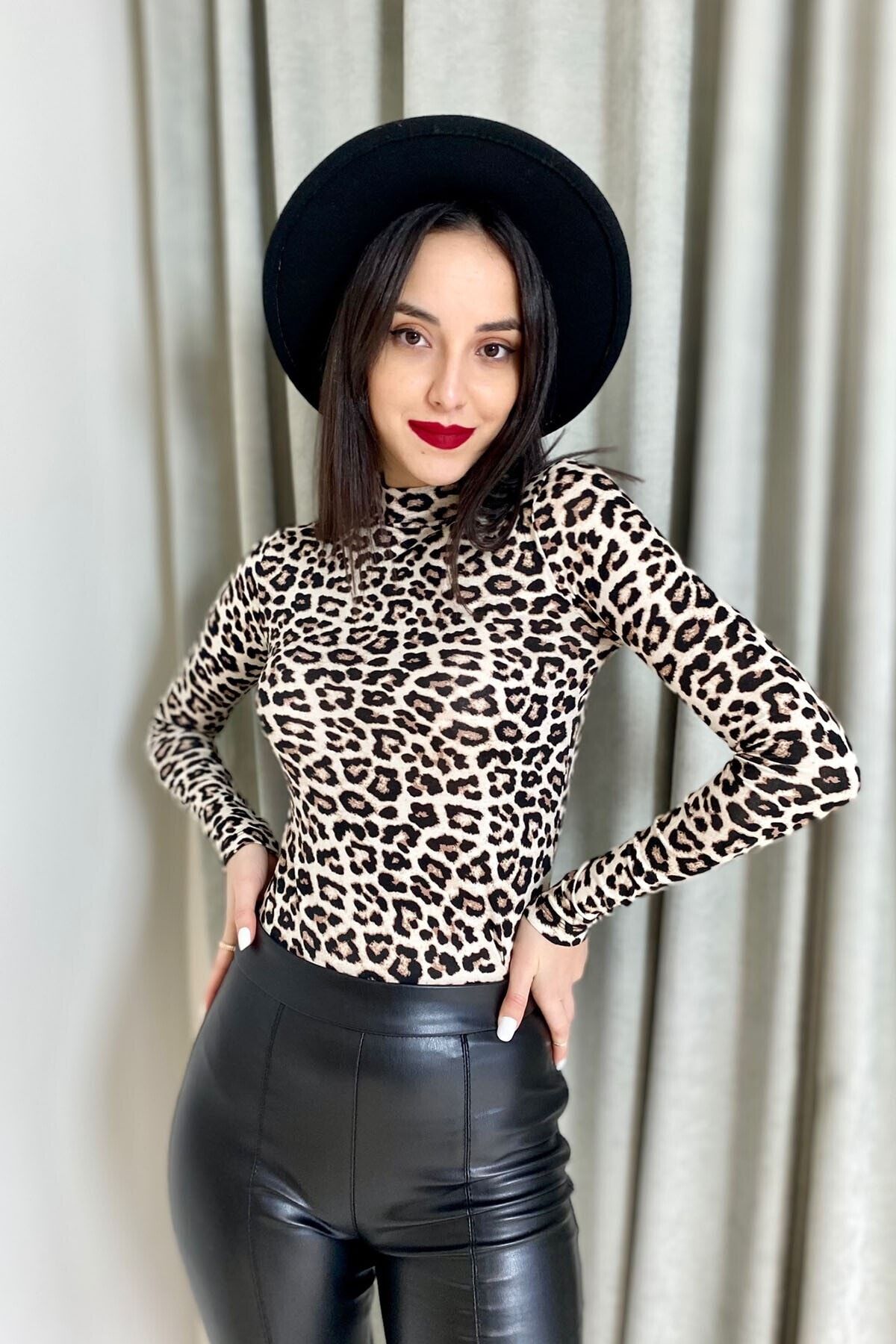 cefwomans Dik Yaka Leopar Body