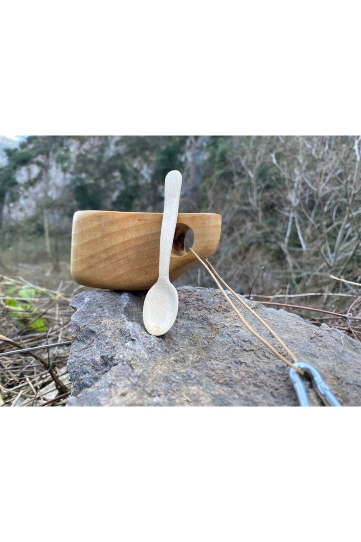 By Bostan El Yapımı Kuksa Ahşap Bardak
