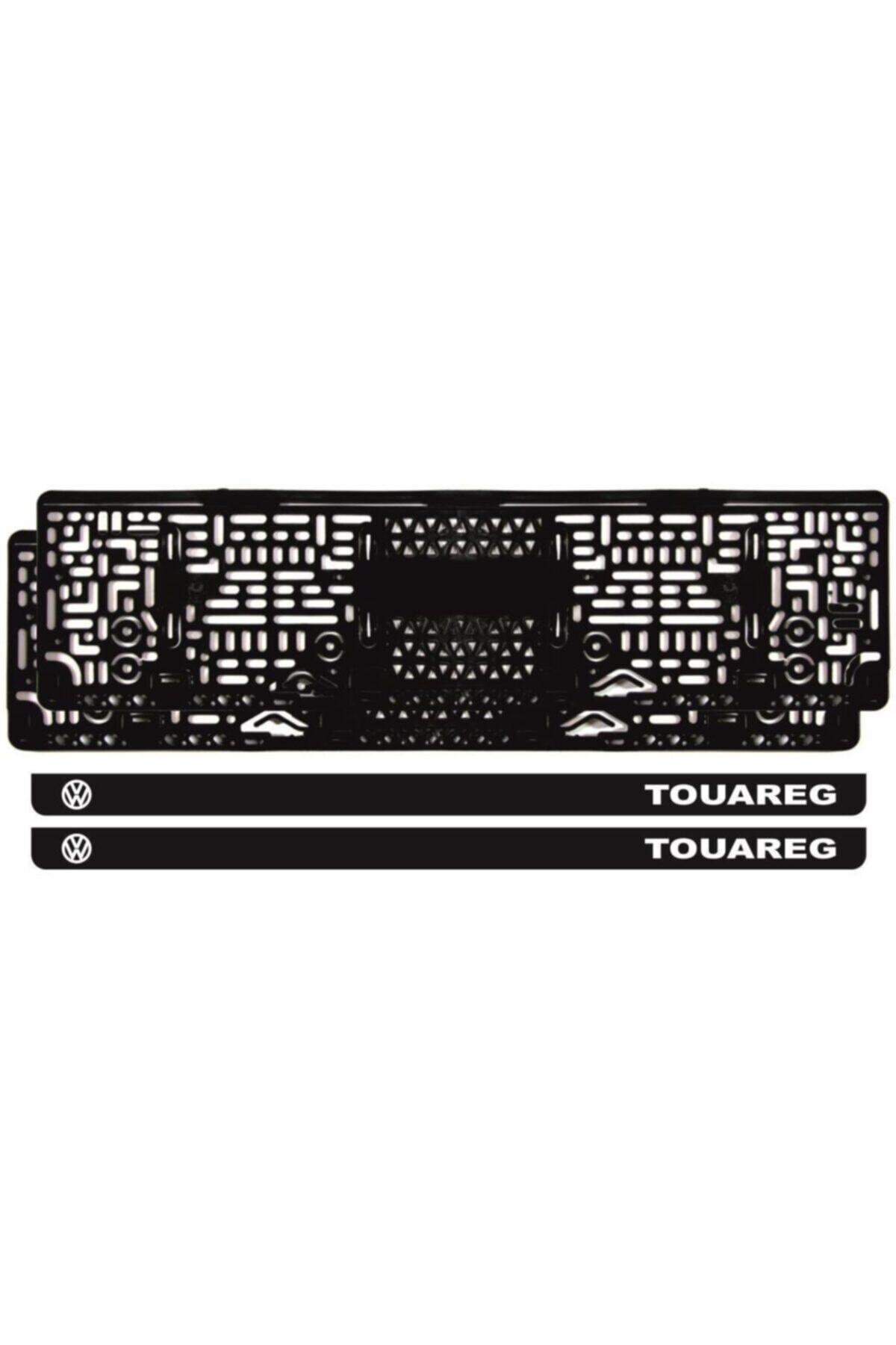 Ömr Dizayn Hediye Touareg Logolu Uv Takmatik Plakalık Oto Aksesuar Tuning