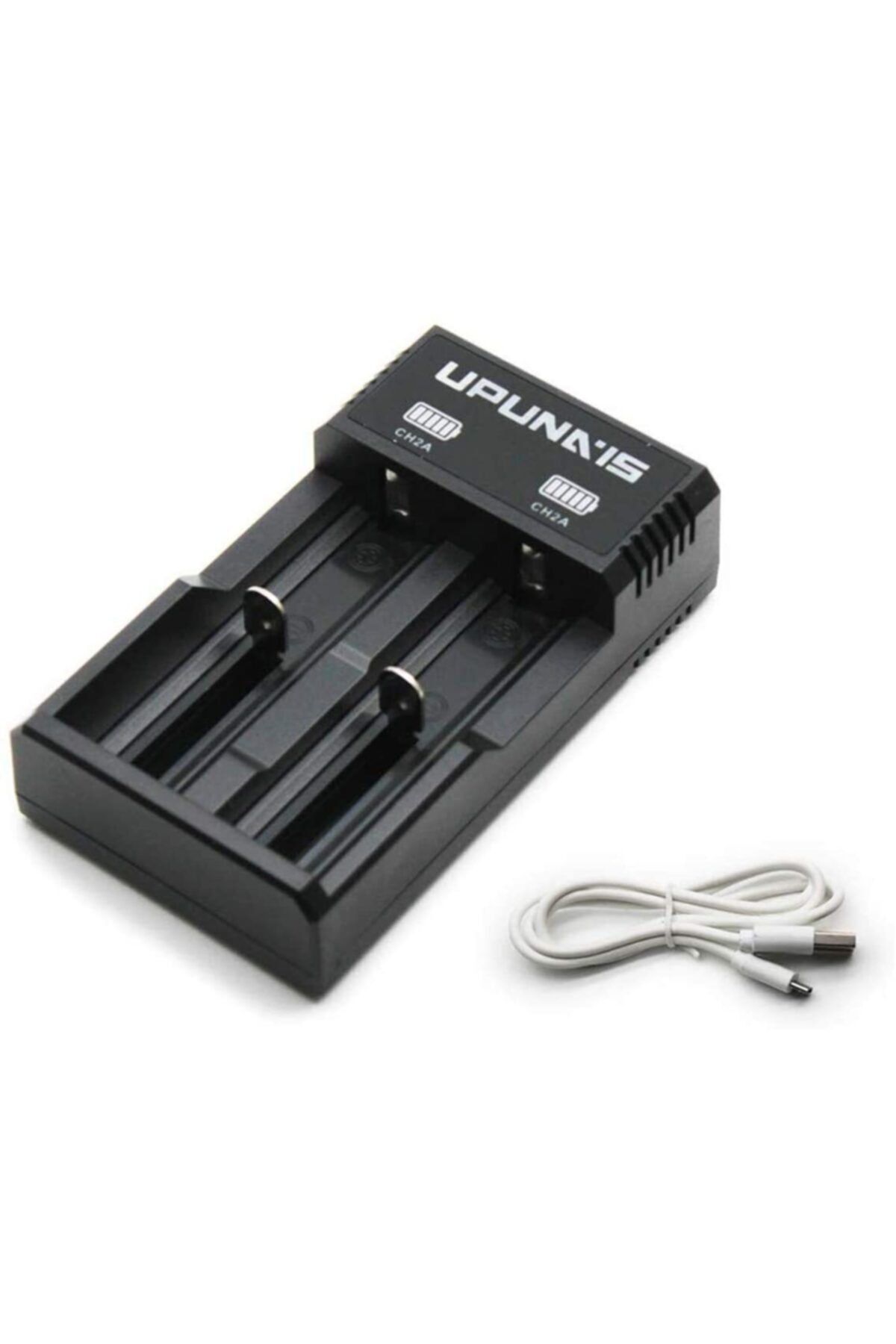 Hasyılmaz 2 Yuvalı 3.7v Li-ion Pil Şarj Aleti - 18650,26650,10440,14500,16340,16650,18350,18500 Pil Şarj Aleti
