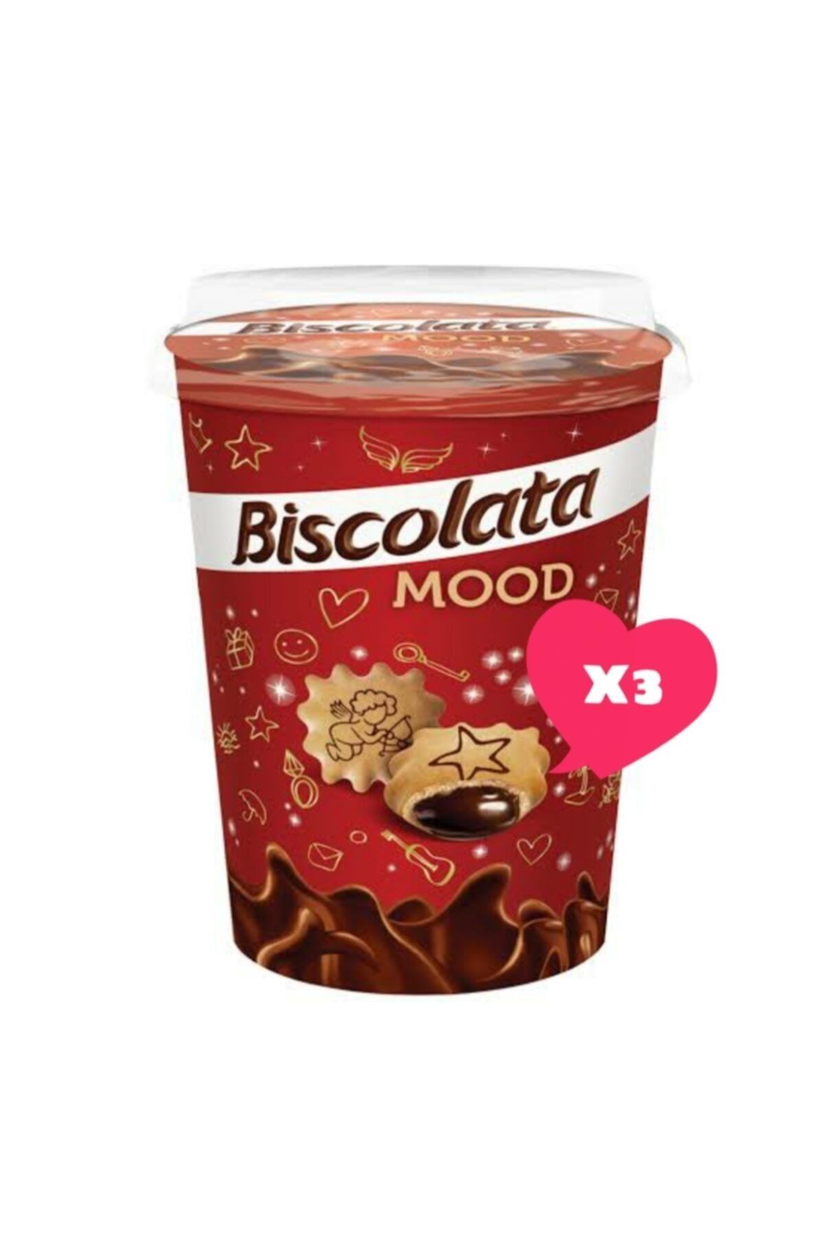 Şölen Biskolata Mood Çikolatalı 3 Adet