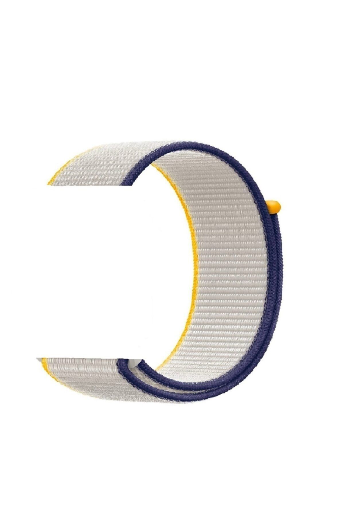 Tagomoon Apple Watch Serisi 42mm-44mm-45mm Uyumlu Spor Kumaş Kordon