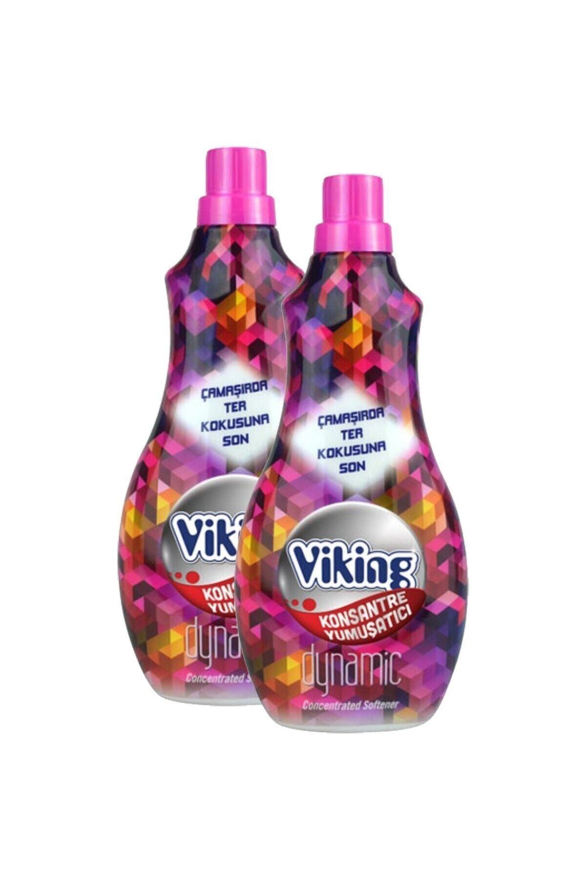 Viking Yumuşatıcı Konsantre Dynamic 1.440ml 60 Yıkama X2 Adet
