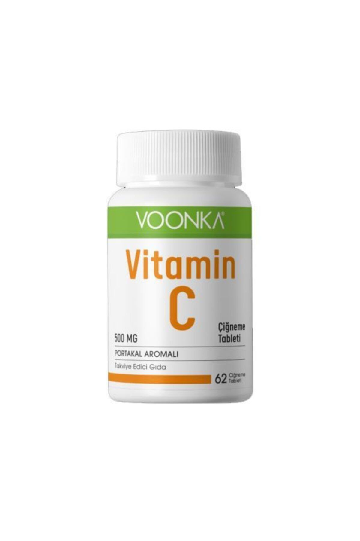 vonka Vitamin C Portakal Aromalı 62 Çiğneme Tableti
