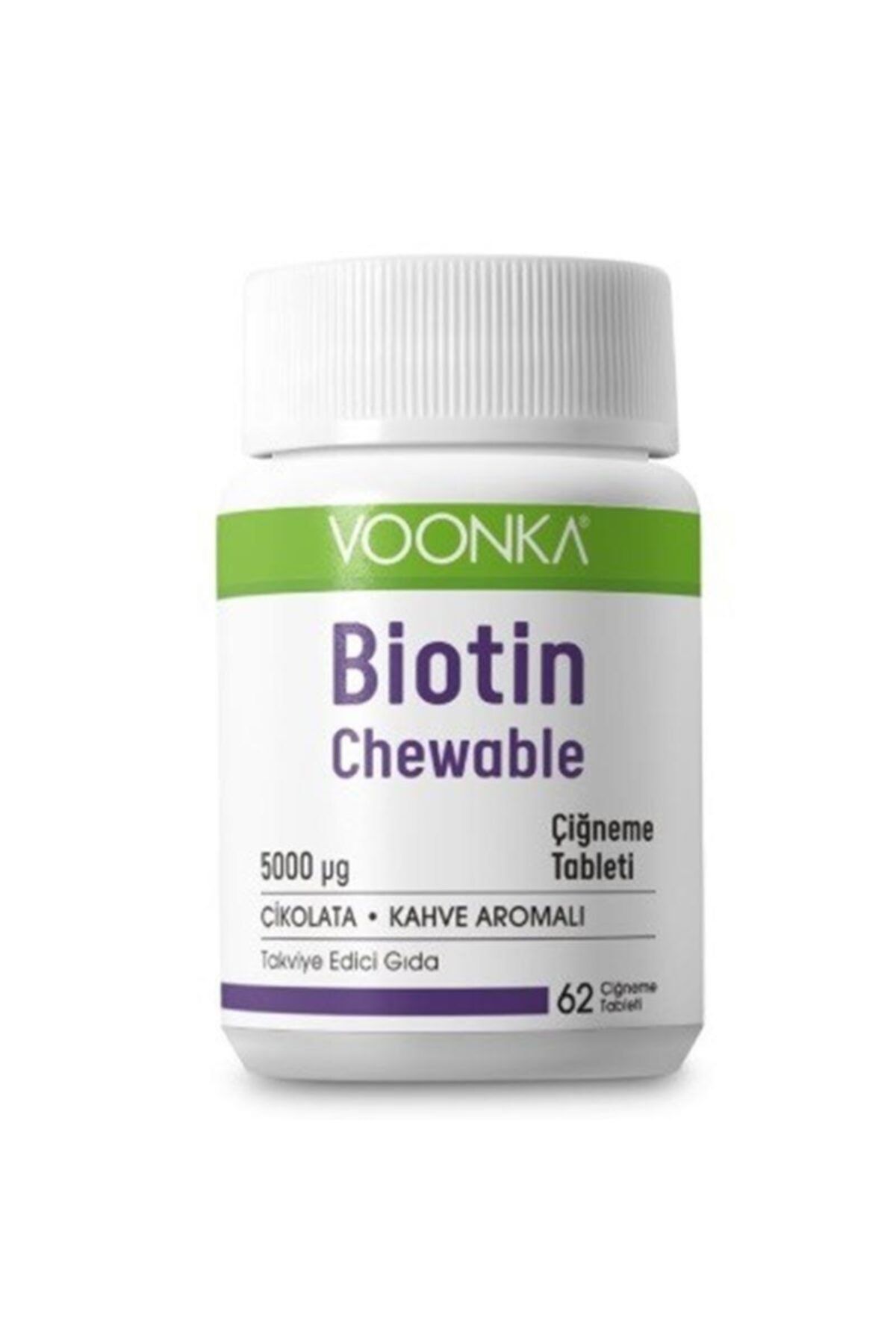 vonka Voonka Biotin Chewable Takviye Edici Gıda 62 Tablet