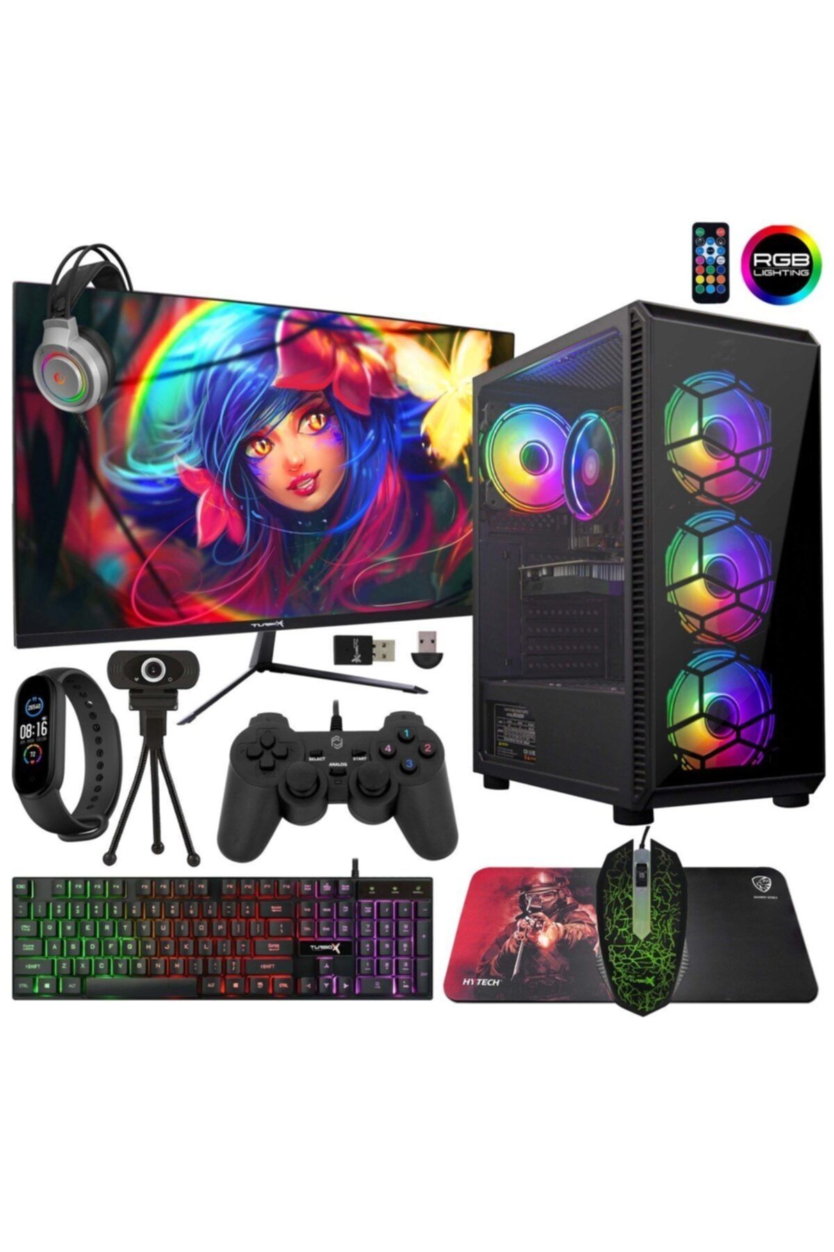 TURBOX Tx1143 I7 860 16gb Ram 256gb Ssd 4gb Gt730 Ekran Kartı 23.8\