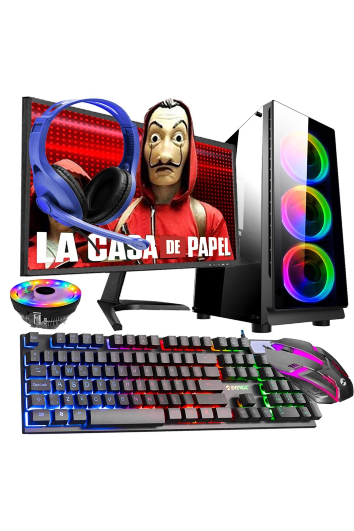 WARBOX Papel - I3 3220 8gb Ram 120gb Ssd R5230 2gb E.kartı 18.5\