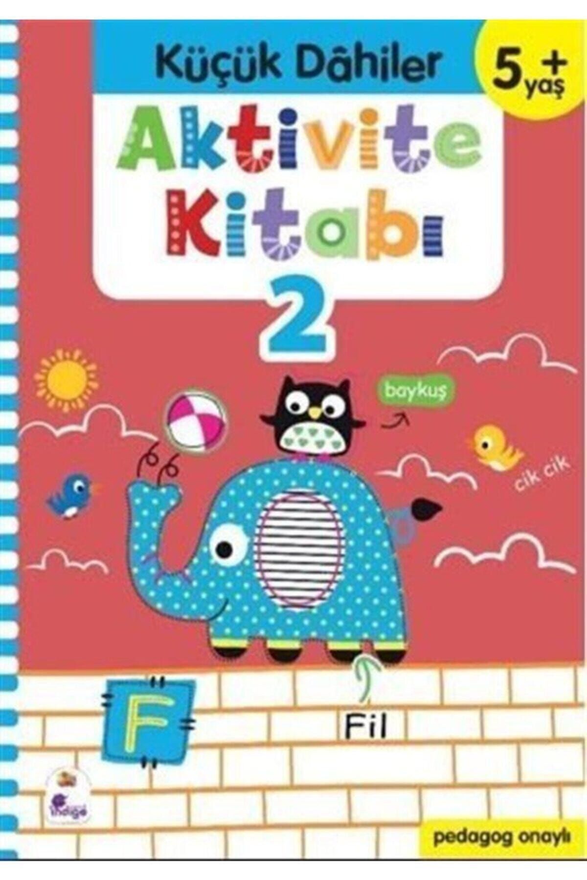 İndigo Kitap Küçük Dahiler Aktivite Kitabı 2 5+ Yaş (pedagog Onaylı)