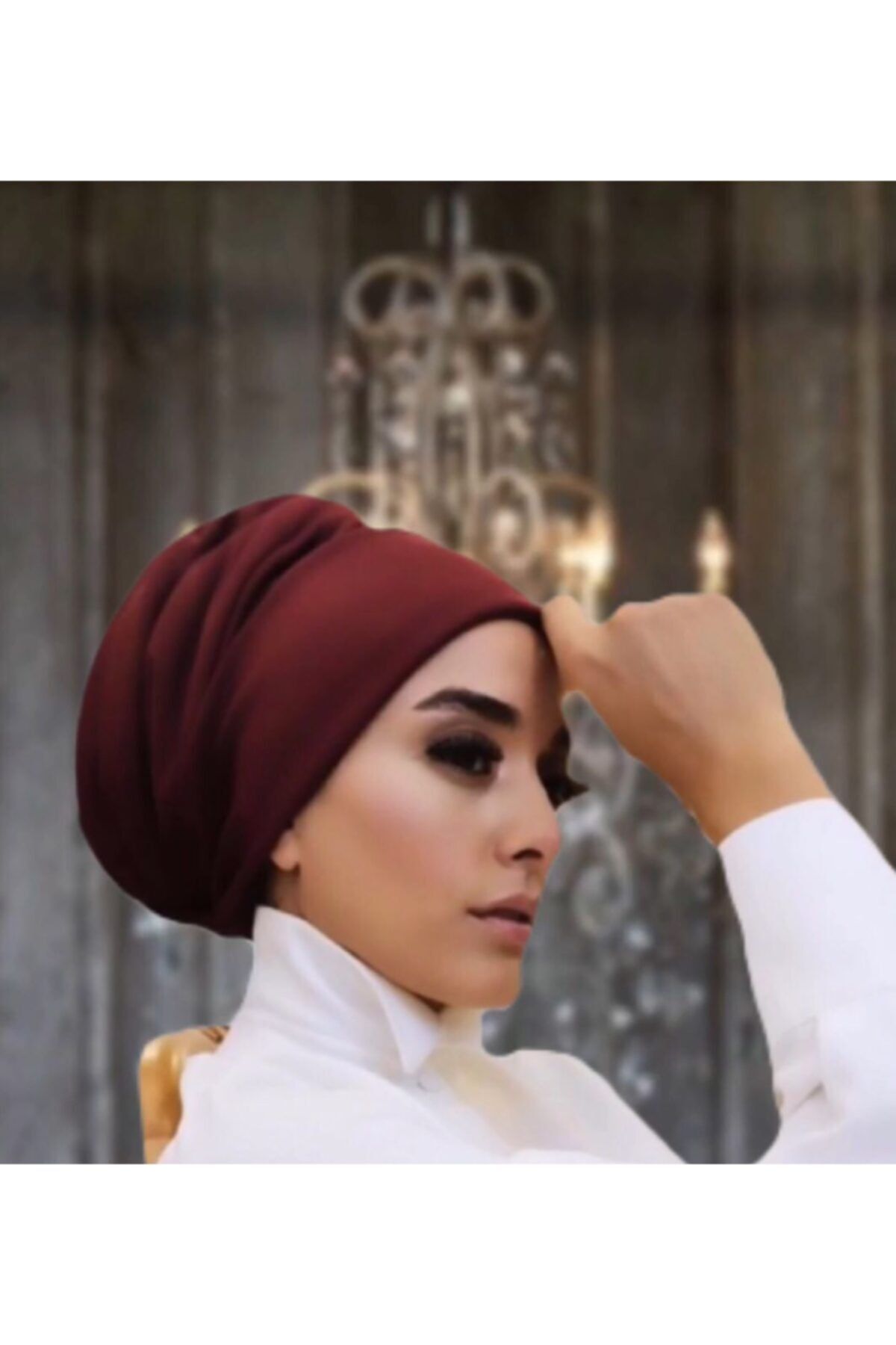 KÜBRA HATUN Dolgulu Önü Düz Dış Bone