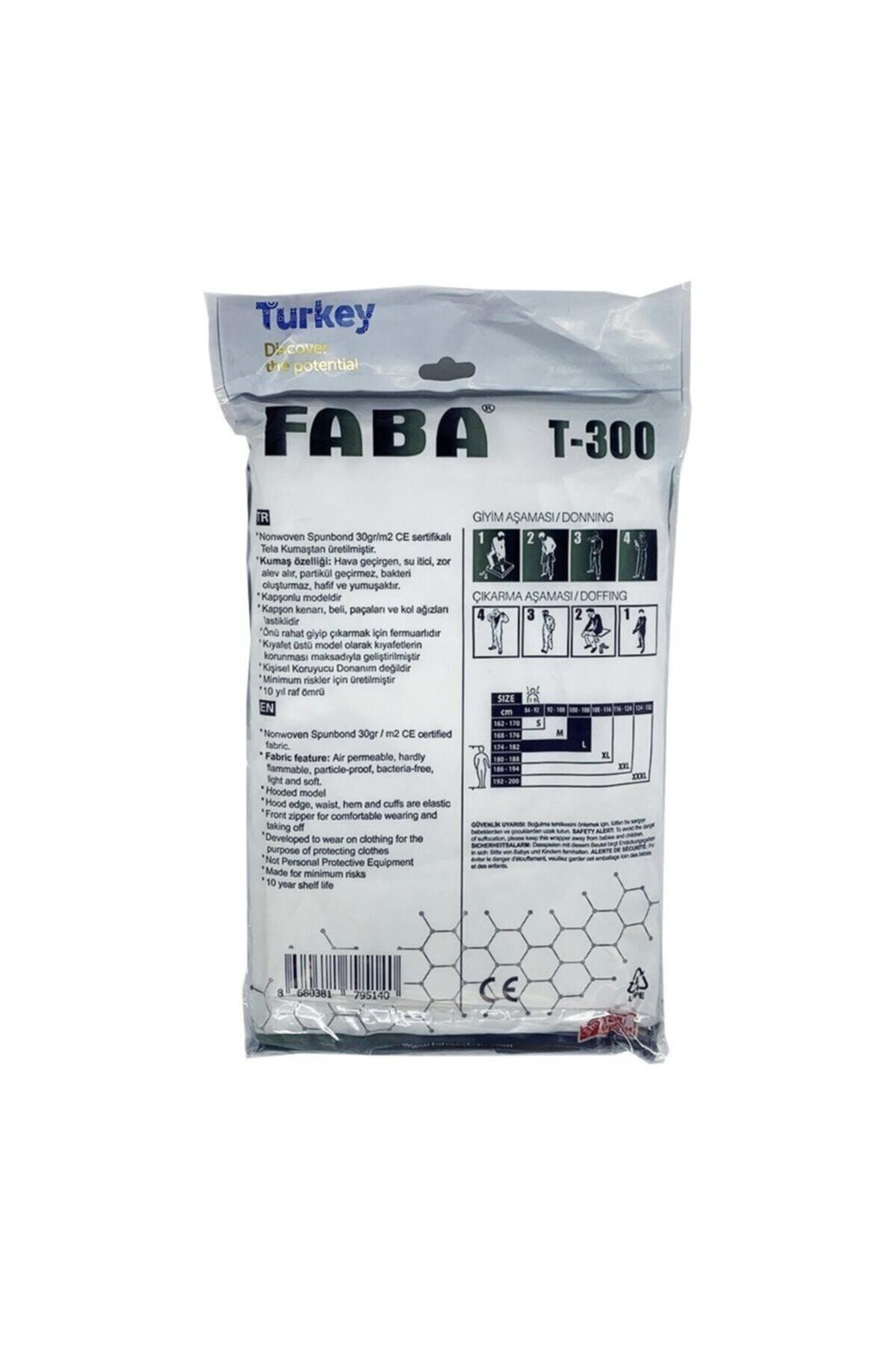 FABA Tek Kullanımlık Tulum T-300