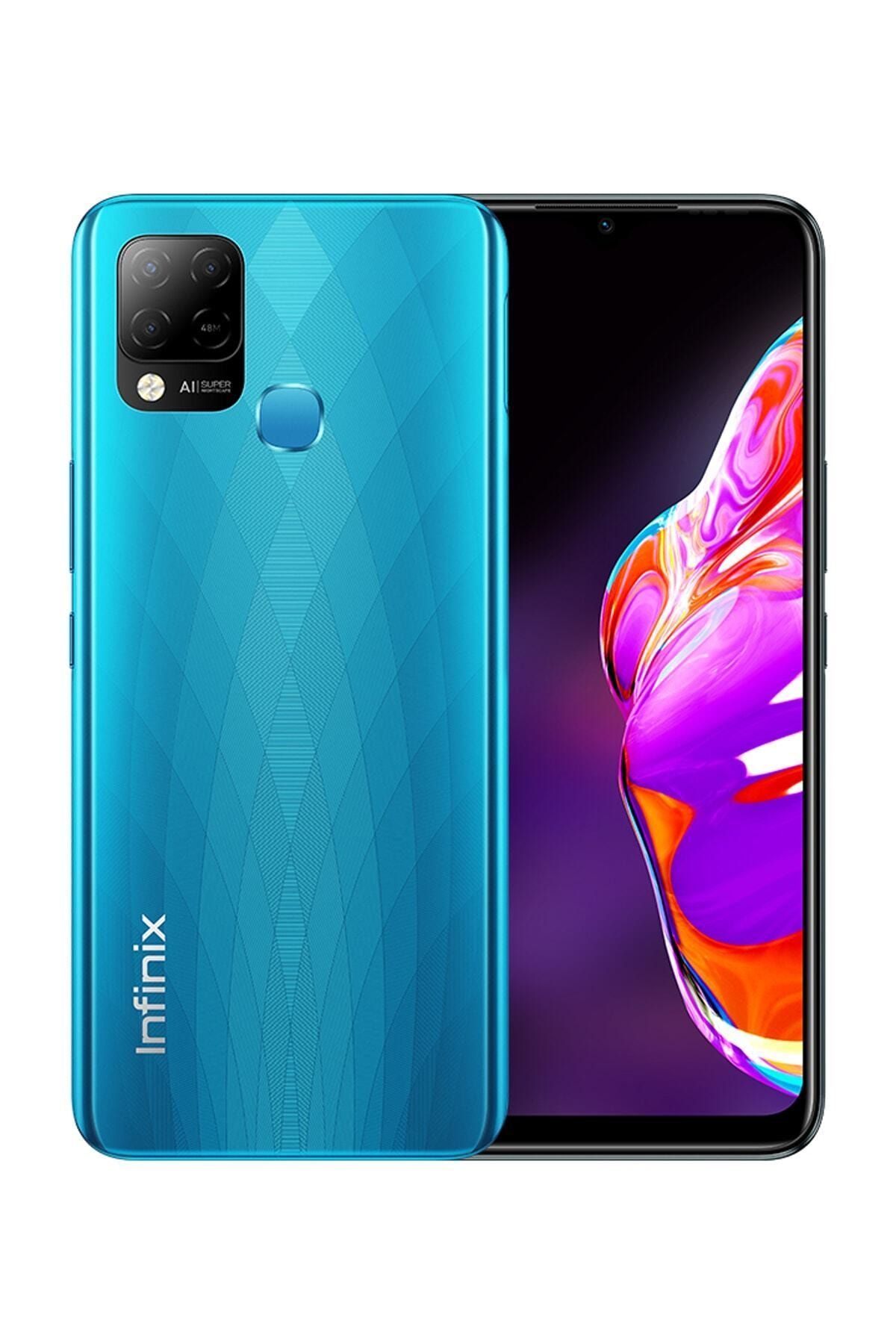 INFINIX Hot 10t 128gb 4gb Ram Mavi Akıllı Cep Telefonu (ınfinix Türkiye Garantili)