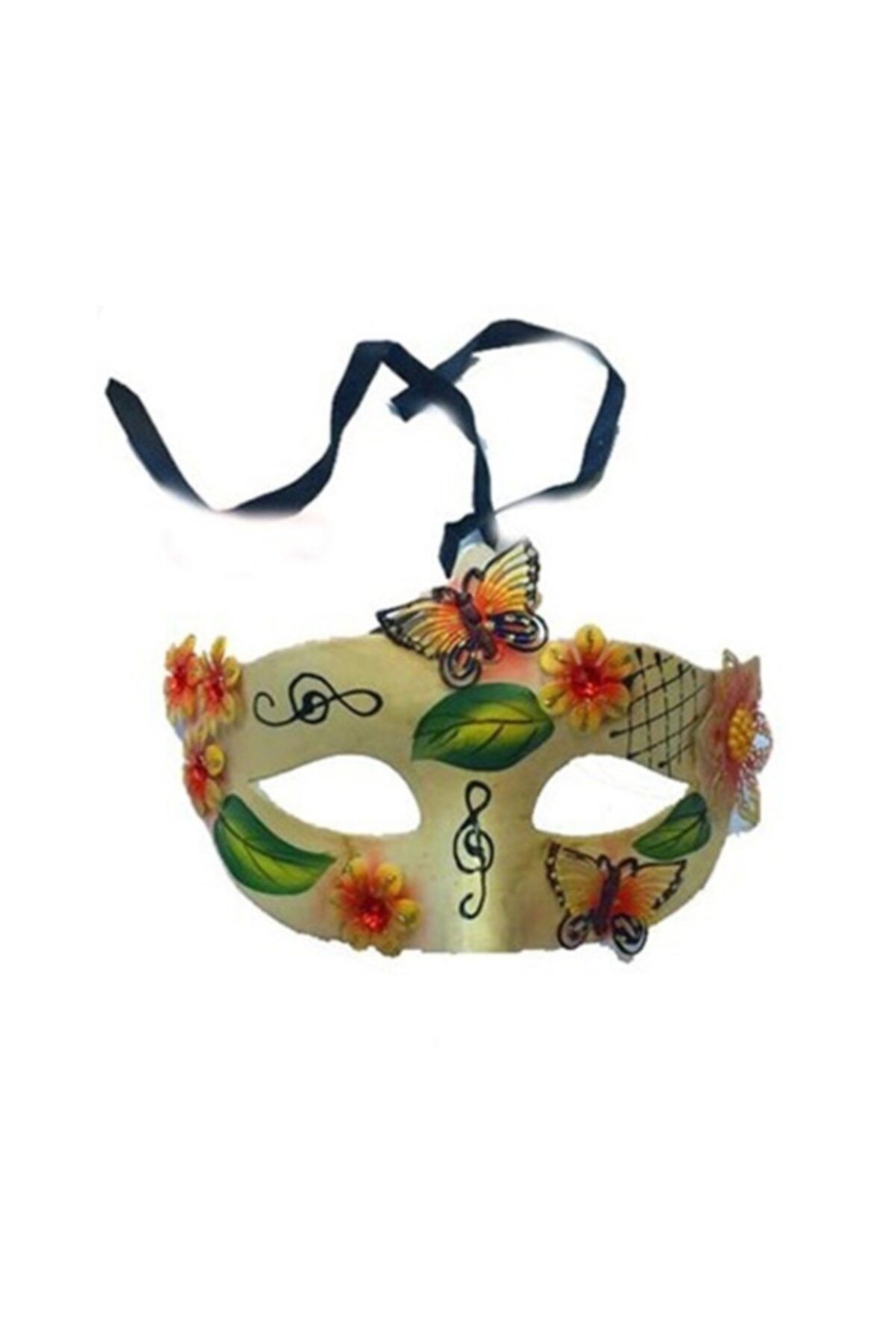 HİLALSHOP Kırmızı Kelebek Parti Maskesi