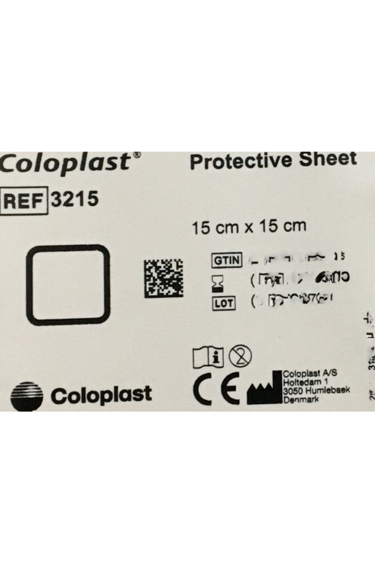 Coloplast Koruyucu Yara Örtüsü Bandı15x15cm