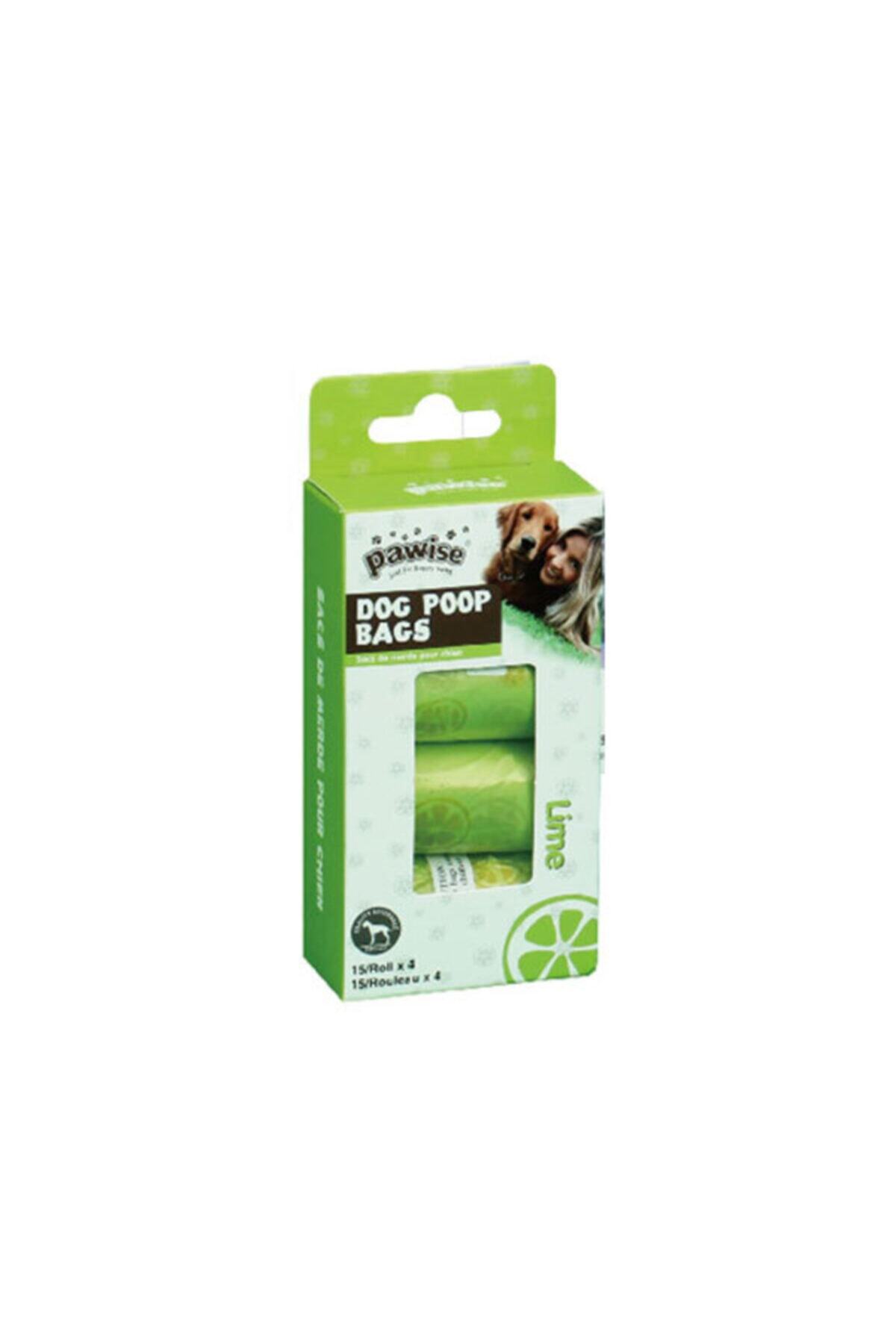 HİLALSHOP Pawise Pislik Torbası 15 Yaprak X 4 Limonlu