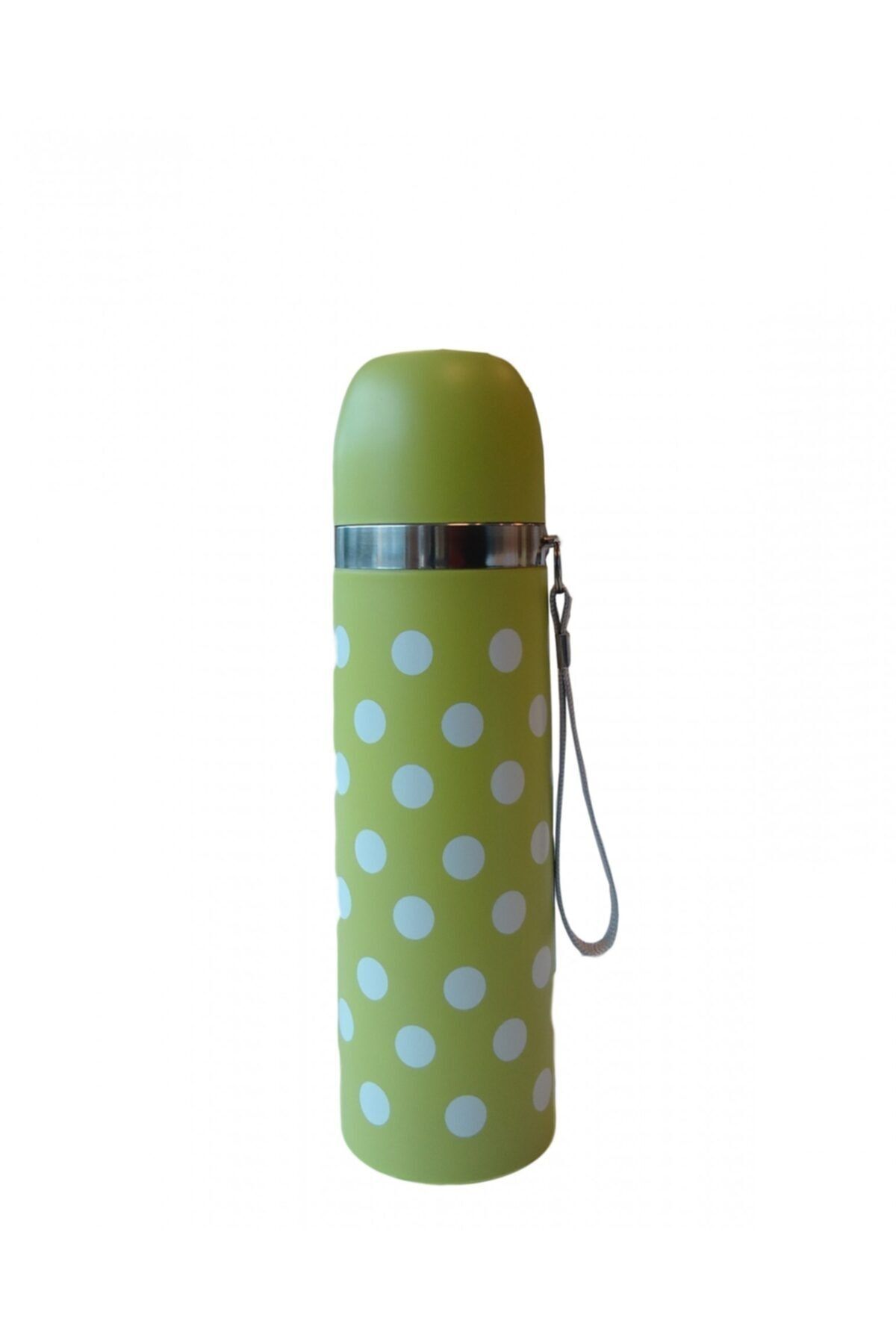 Sema Baby Puantiyeli Bebek Termosu 500 Ml - Yeşil
