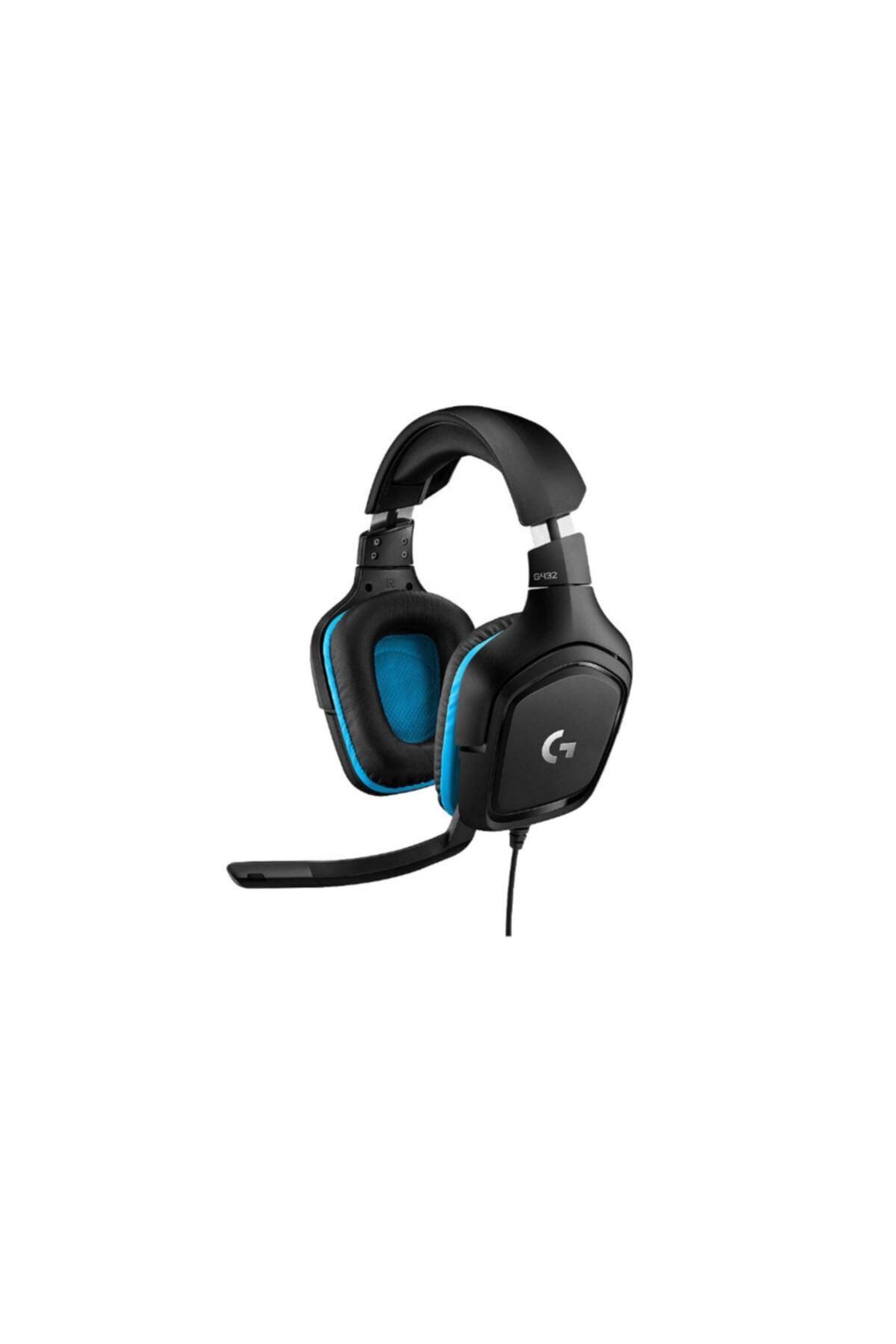 M&CPAZARTEKNOLOJİSİ Logitech 981-000770 G432 7.1 Surround Mikrofonlu Gaming Oyuncu Kulaklığı