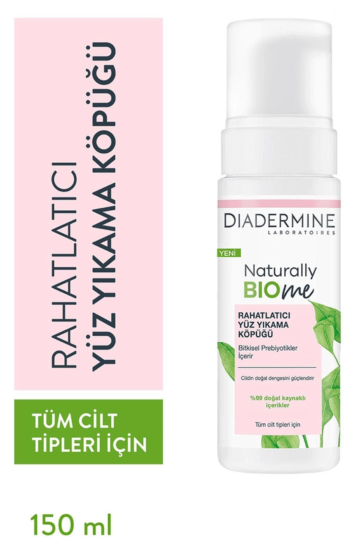 Diadermine Marka: Naturally Bio Me Yüz Temizleme Köpüğü Rahatlatıcı 150 Ml Kategori: Makyaj Seti