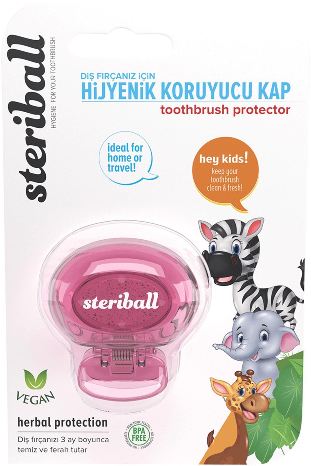 Steriball Marka: Çocuk Diş Fırçası Kabı Kategori: Manuel Diş Fırçası