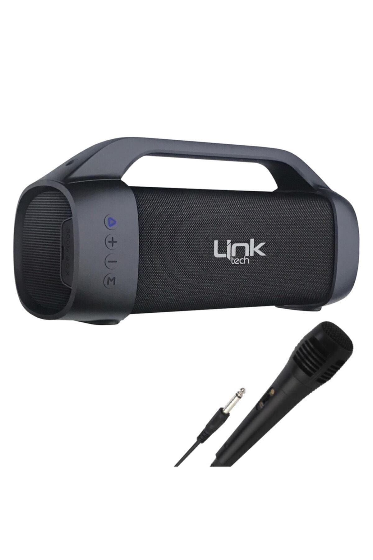 Link Tech Linktech M300 Karaoke Mikrofonlu Bluetooth Speaker Kablosuz Hoparlör Siyah Lps-m300