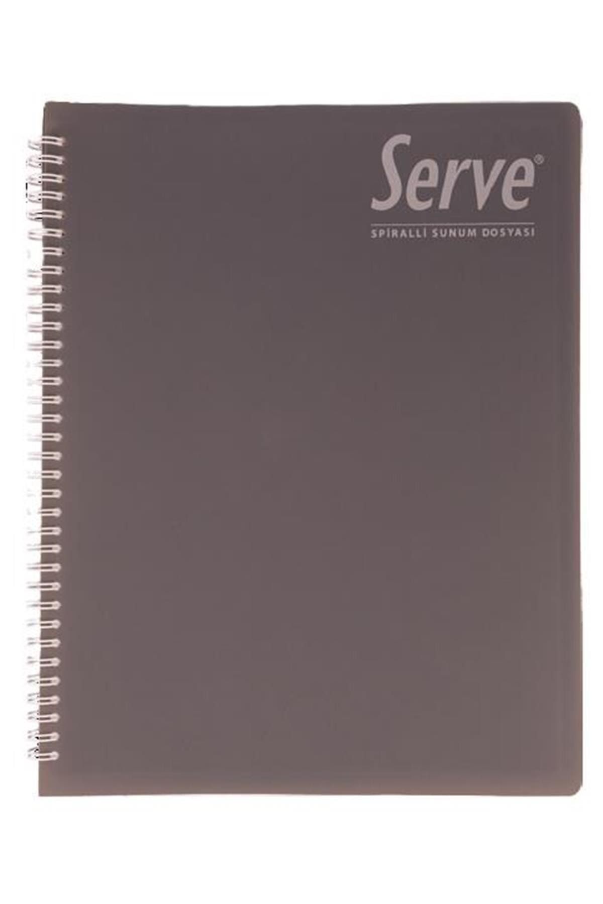 Serve Marka: 6430-gr 30 Lu Gri Spiralli Sunum Dosyası Kategori: Dosyalar