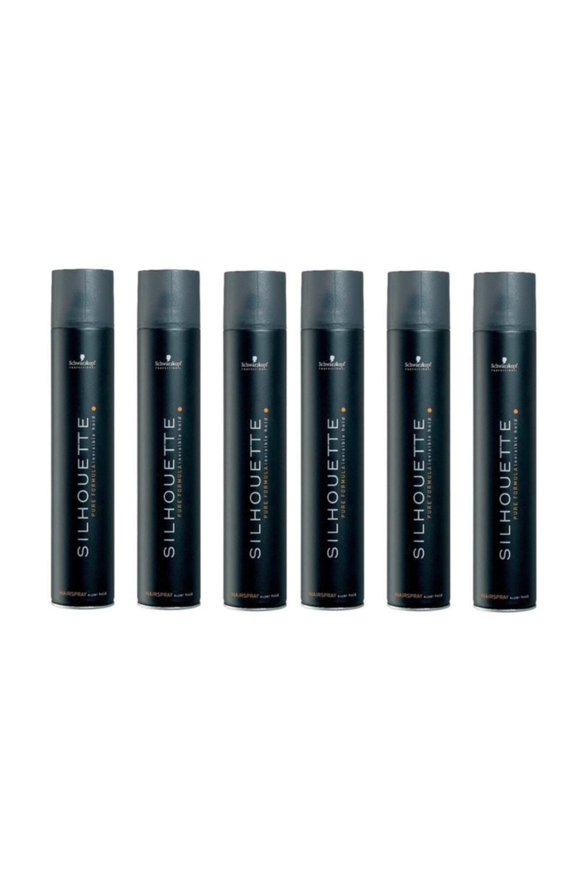 Silhouette Keyonlıne - Süper Tutucu Sprey 6 X 500 Ml