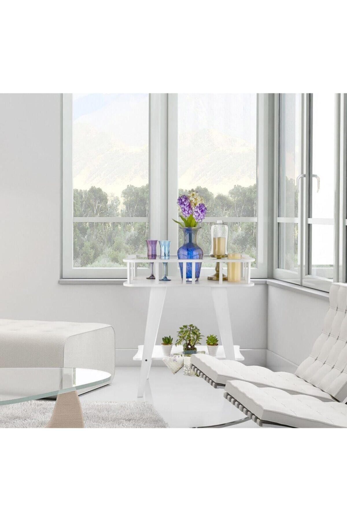 VELESBİT Viphome Ahşap Dekoratif Çiçeklik (vda-654)