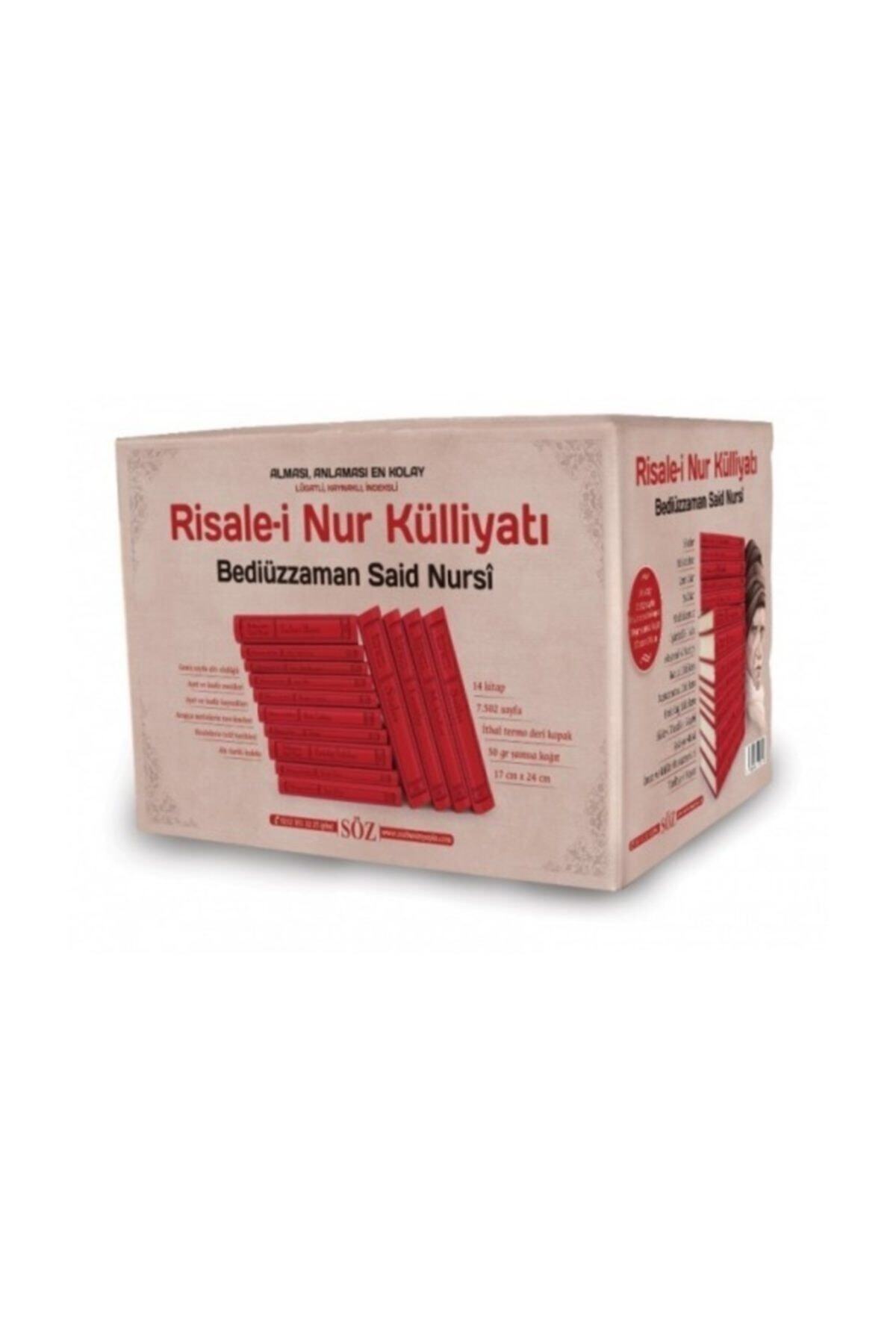 Söz Basım Yayın Risalei Nur Külliyatı Termo Deri Ciltli Çanta Boy 14 Kitap