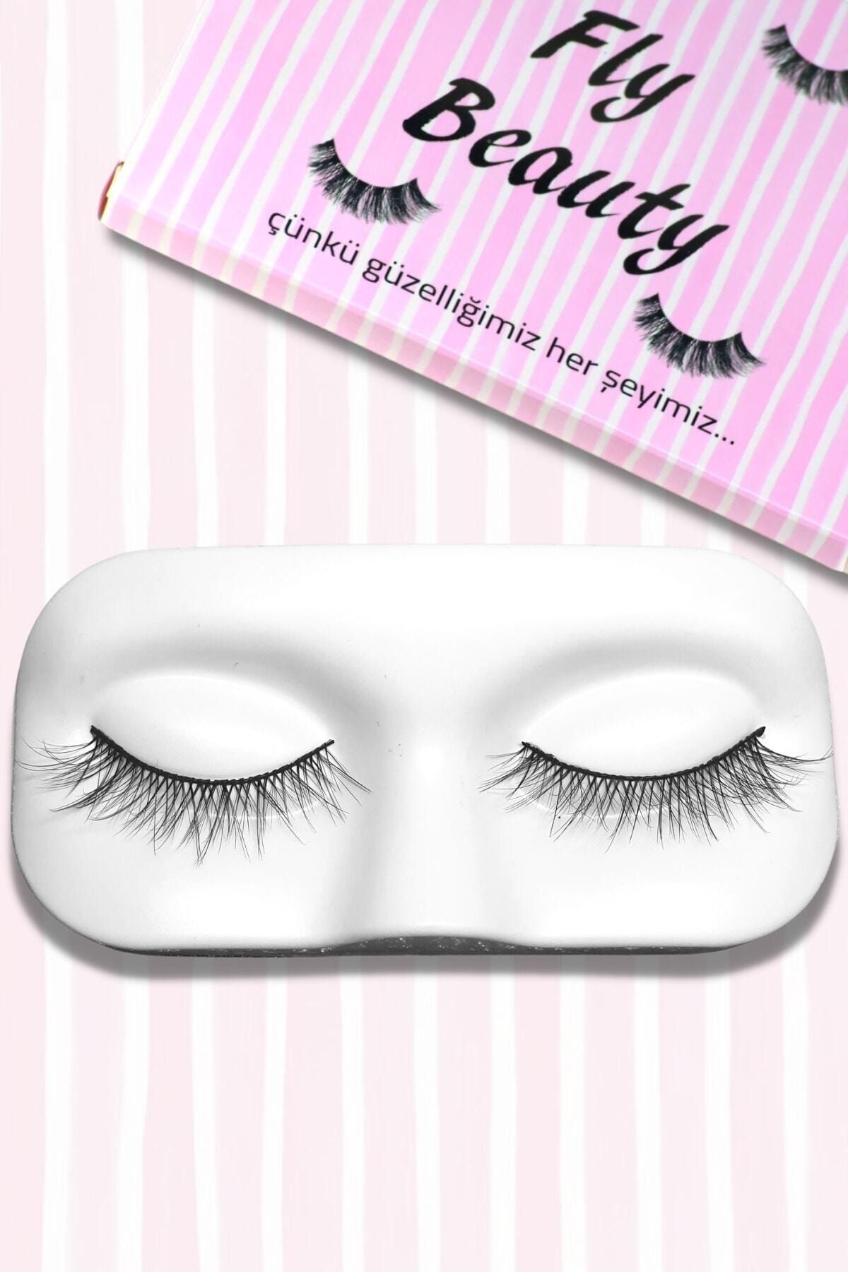 By Fly Beauty Çekik Seyrek Ipek Takma Kirpik Model: Inci
