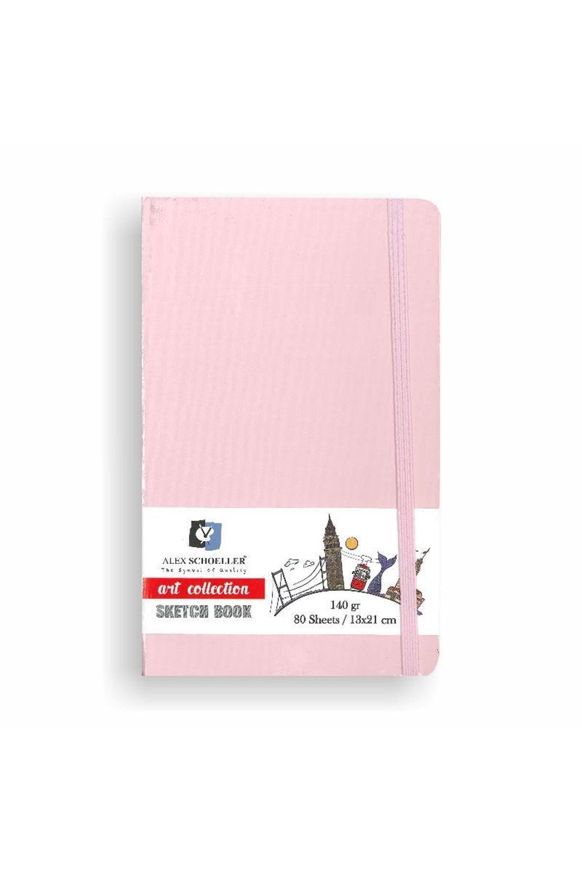 ASMEYAL Marka: Schoeller 13x21 Lastikli Sketc Defter 140 Gr 80 Yp. Pembe Kapak Alx-9543 Kategori: Fo