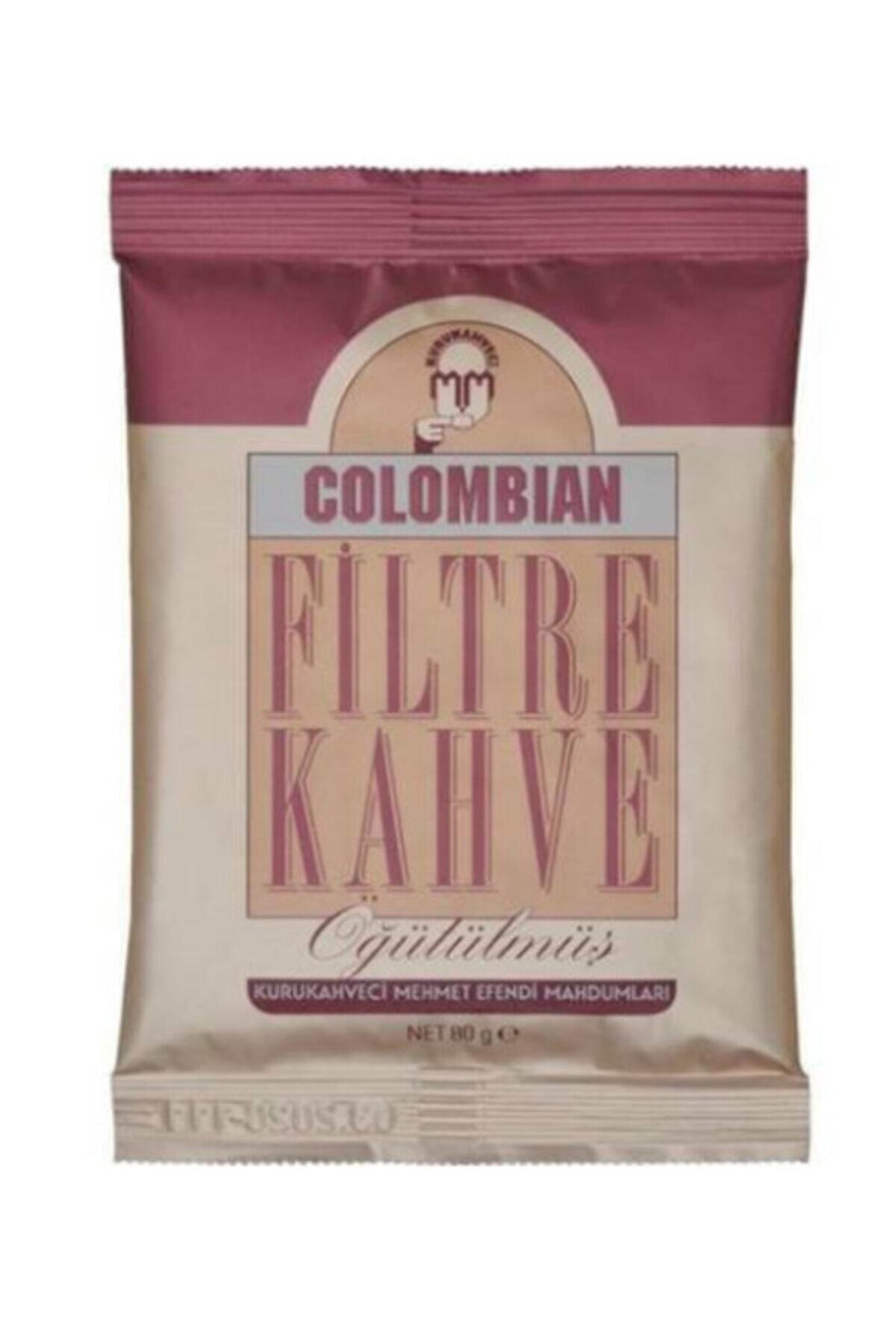 Kuru Kahveci Mehmet Efendi Kurukahveci Mehmet Efendi Colombian Filtre Kahve 80 Gr Filtre Kahve