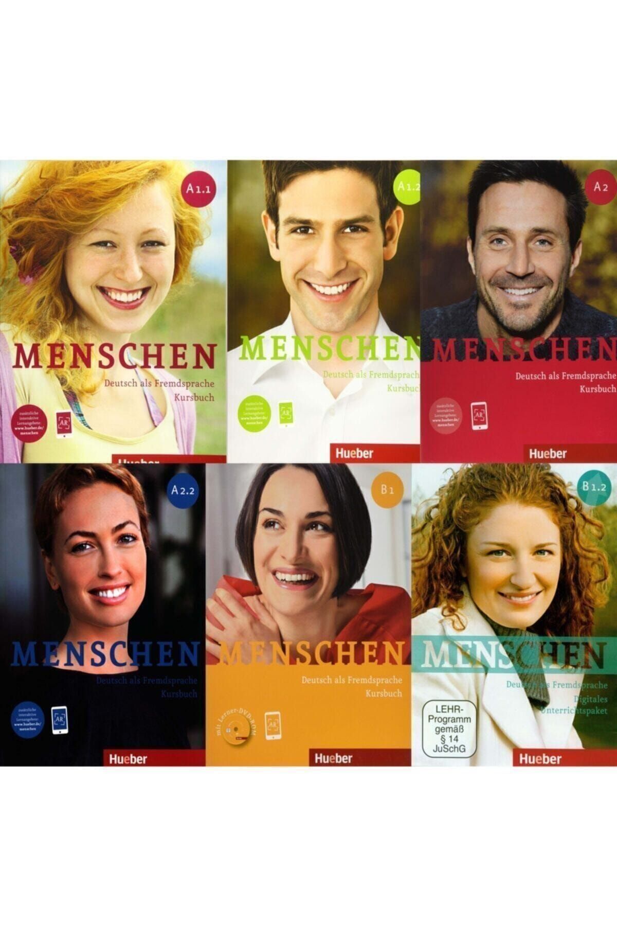 Hueber Yayınları Menschen 6 Lı Set + Ar Teknolojisi Ile Kolay Öğrenme