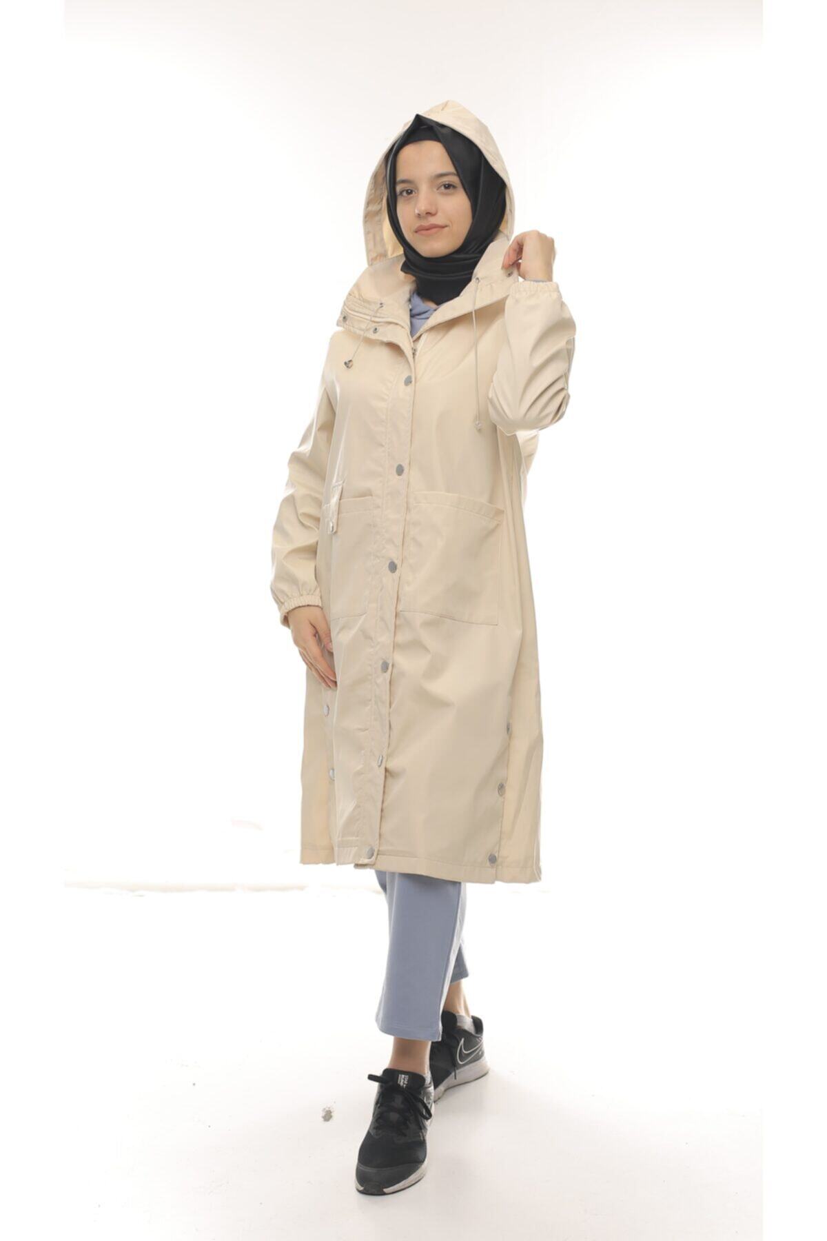 DESİTA TR Kapüşonlu Ince Mont