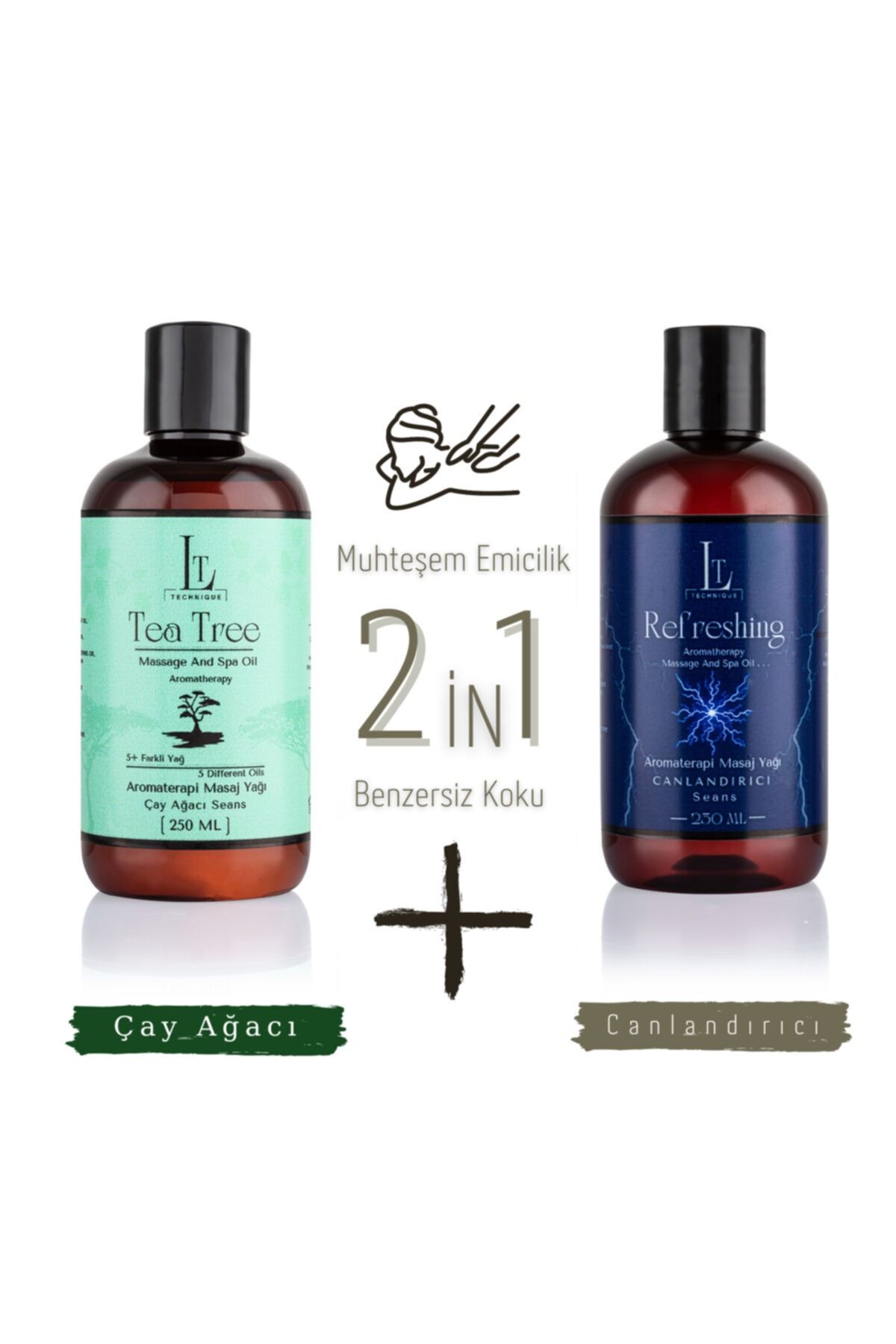 LAST TOUCH Masaj Yağı 2'li Seri ( Canlandırıcı Seans+çay Ağacı Seans )