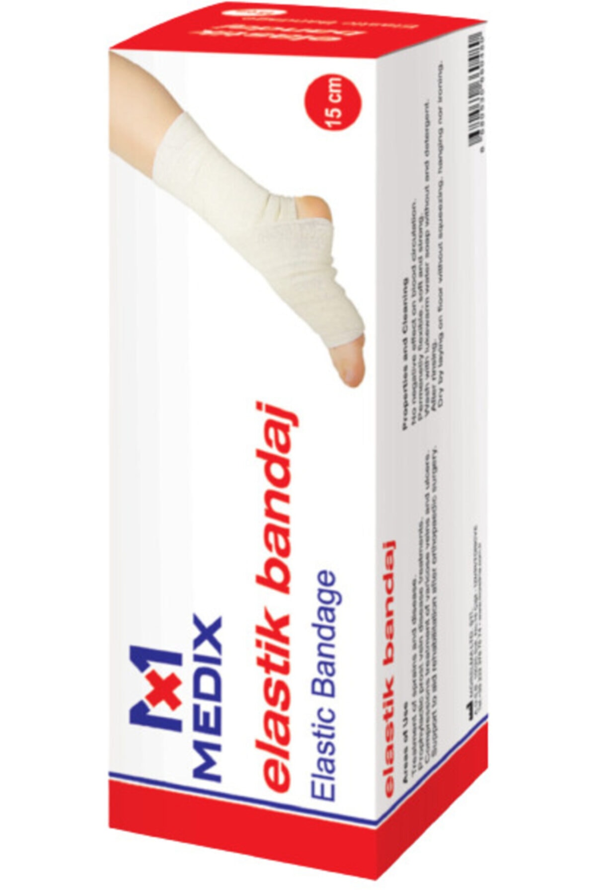 MEDİX Elastik Ayak Bandajı 15 Cm
