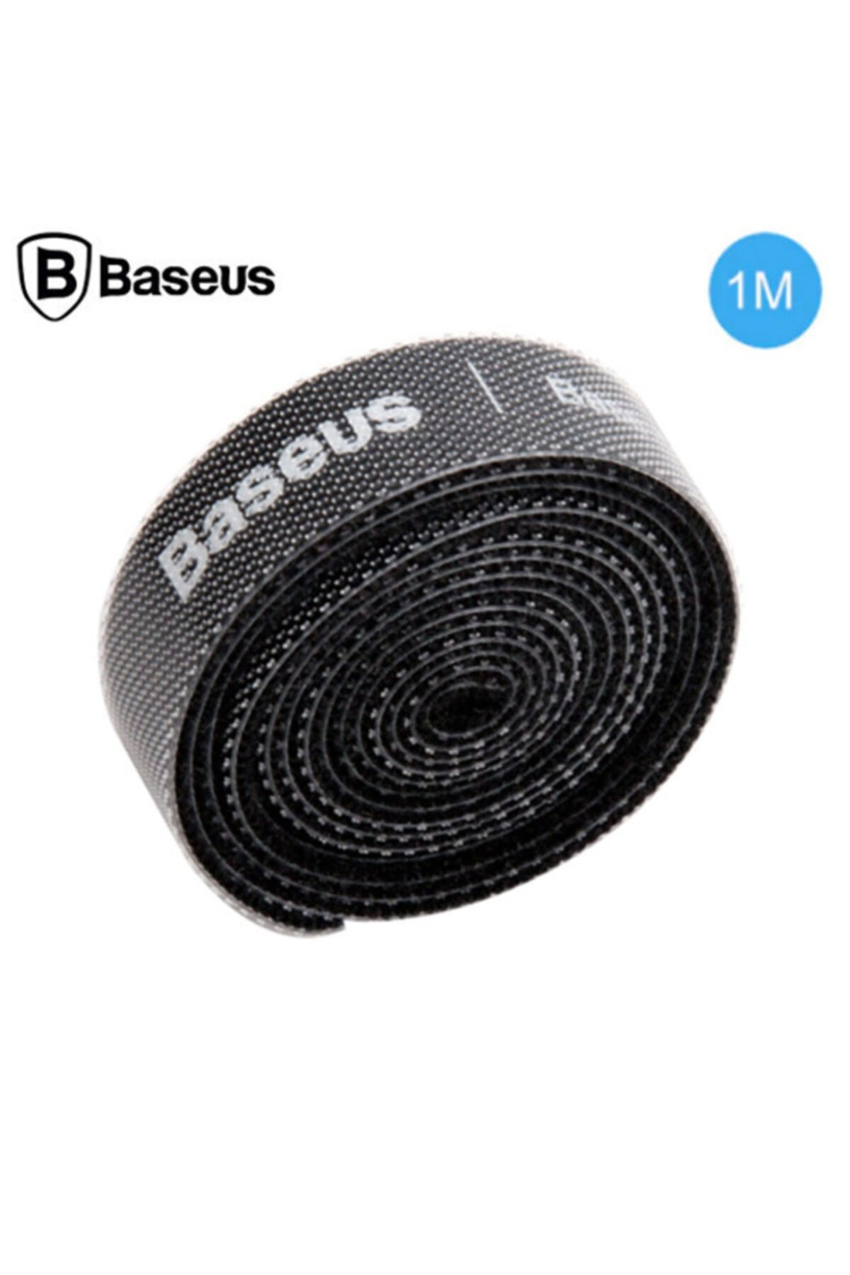 Baseus Kesilebilir Kablo Kablo Sarıcı Ve Düzenleyici Organizatör 1 Metre-siyah
