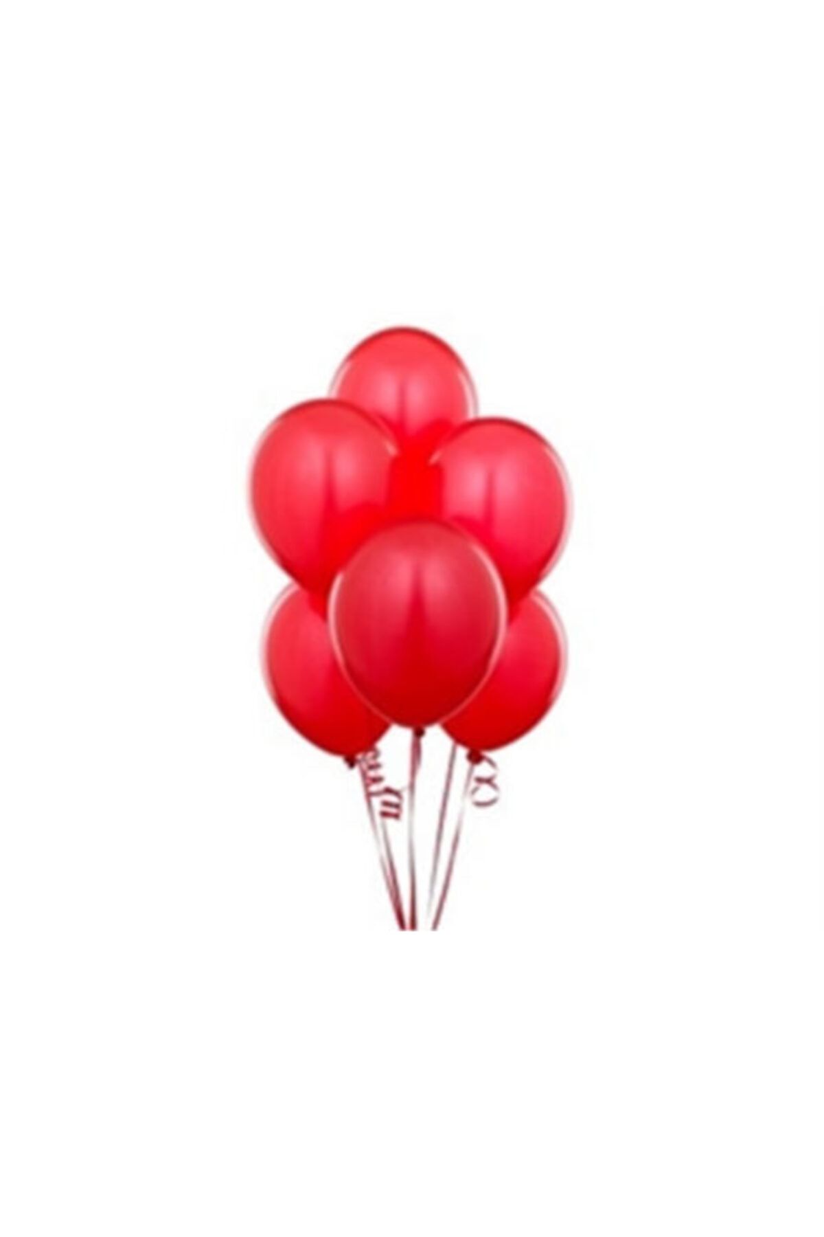 HİLALSHOP Balon 100 Adet - Kırmızı