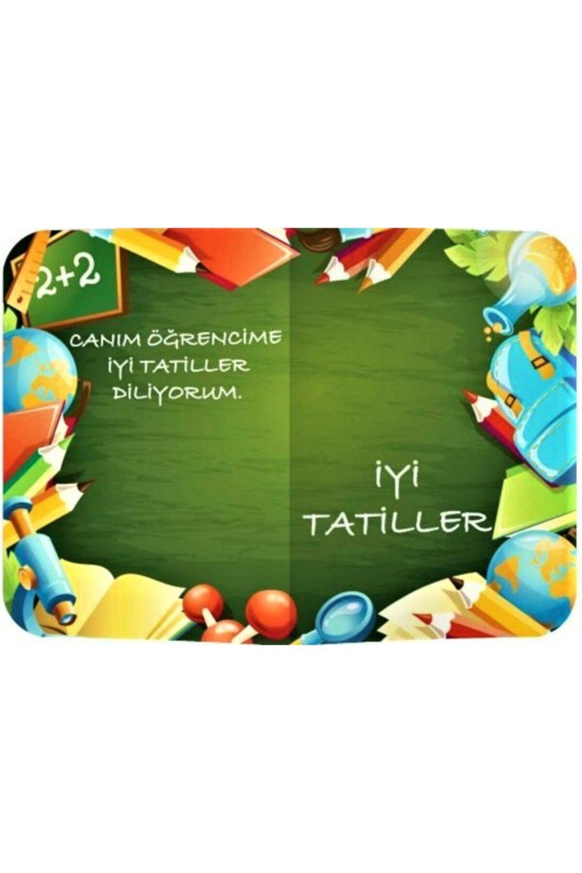 şahane parti Canım Öğrencime Temalı Karne Kılıfı 30 Adet