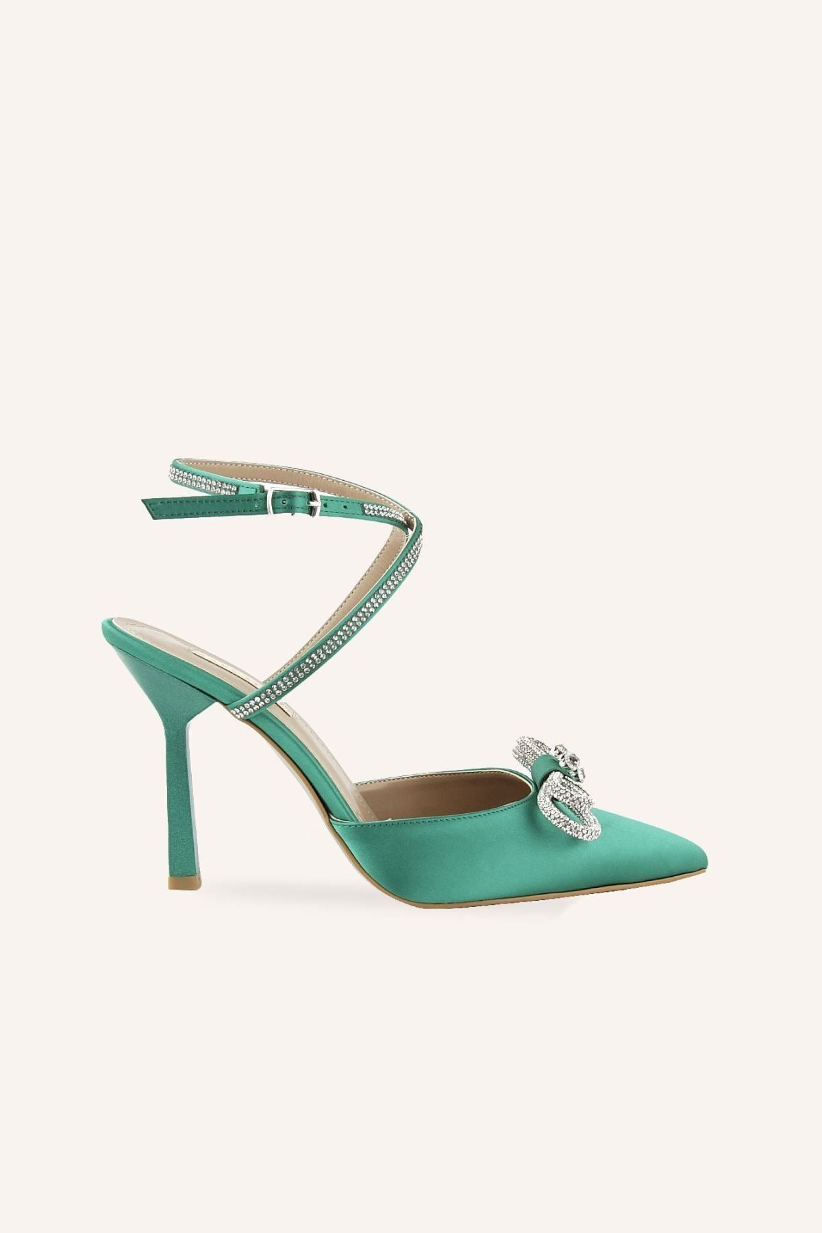 MARCATELLI Yeşil Saten New Betty