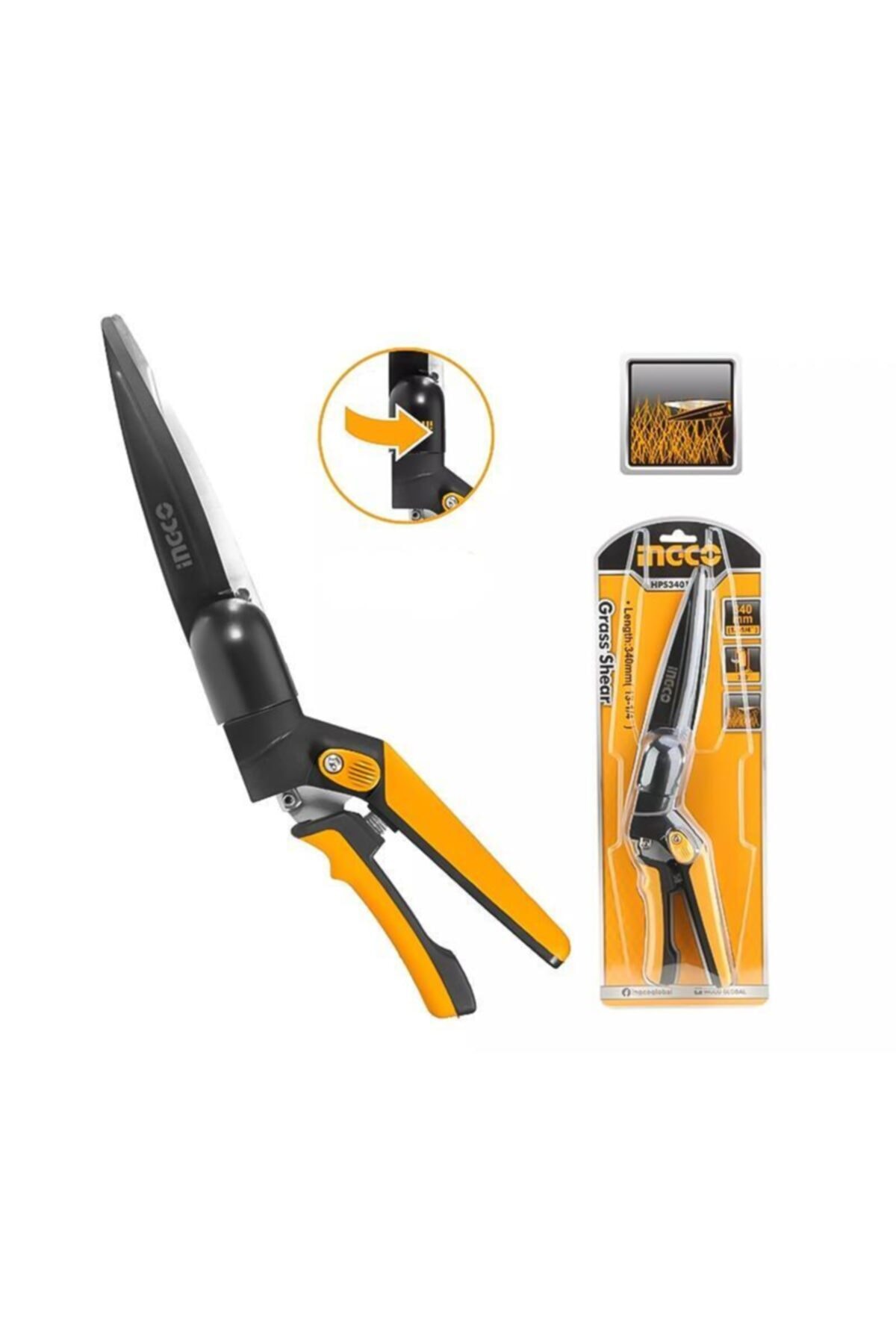 Ingco Çim Kesme Makası 340°