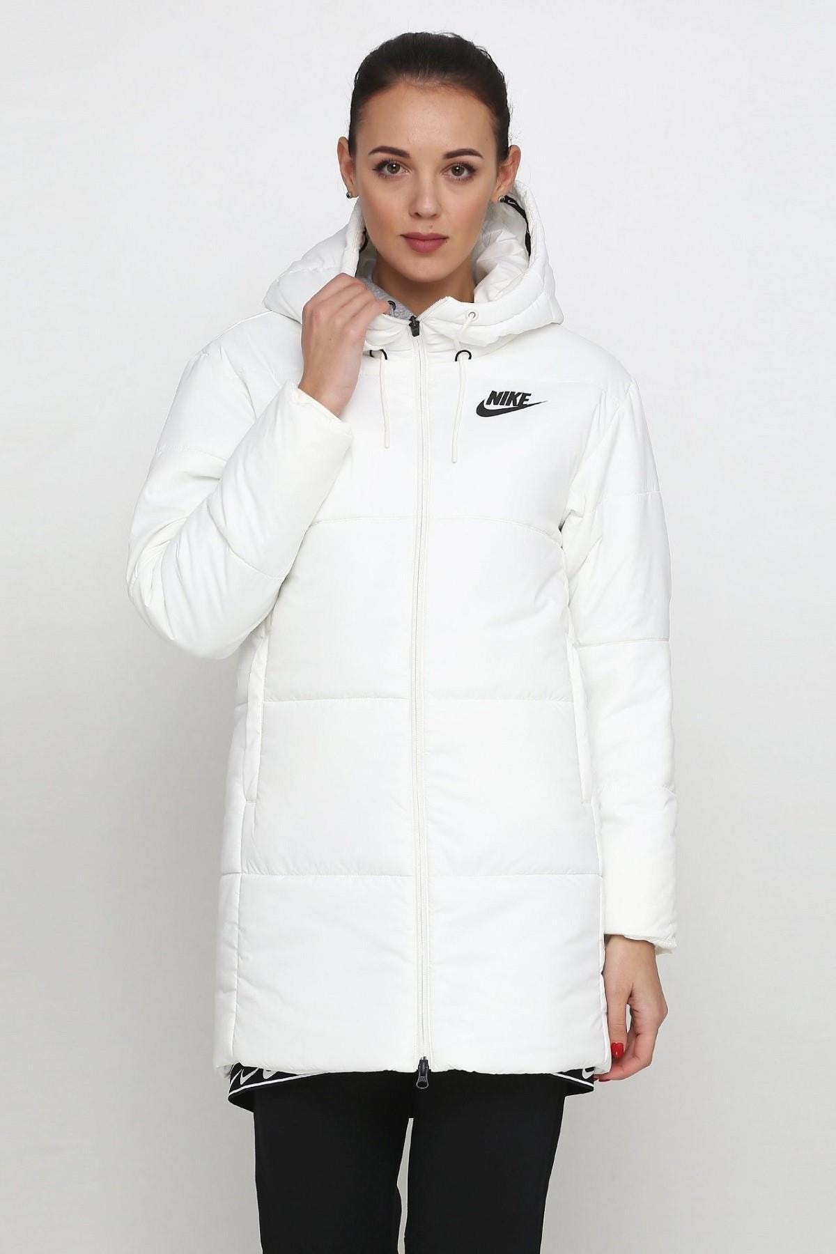 Nike Sportswear Thermore Synthetic Fill Parka Uzun Beyaz Mont