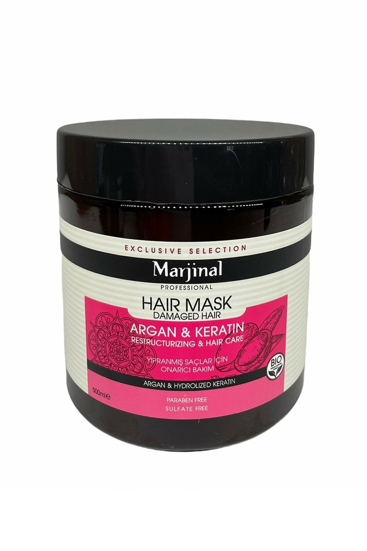 Marjinal Argan Keratin Saç Maskesi 500 ml
