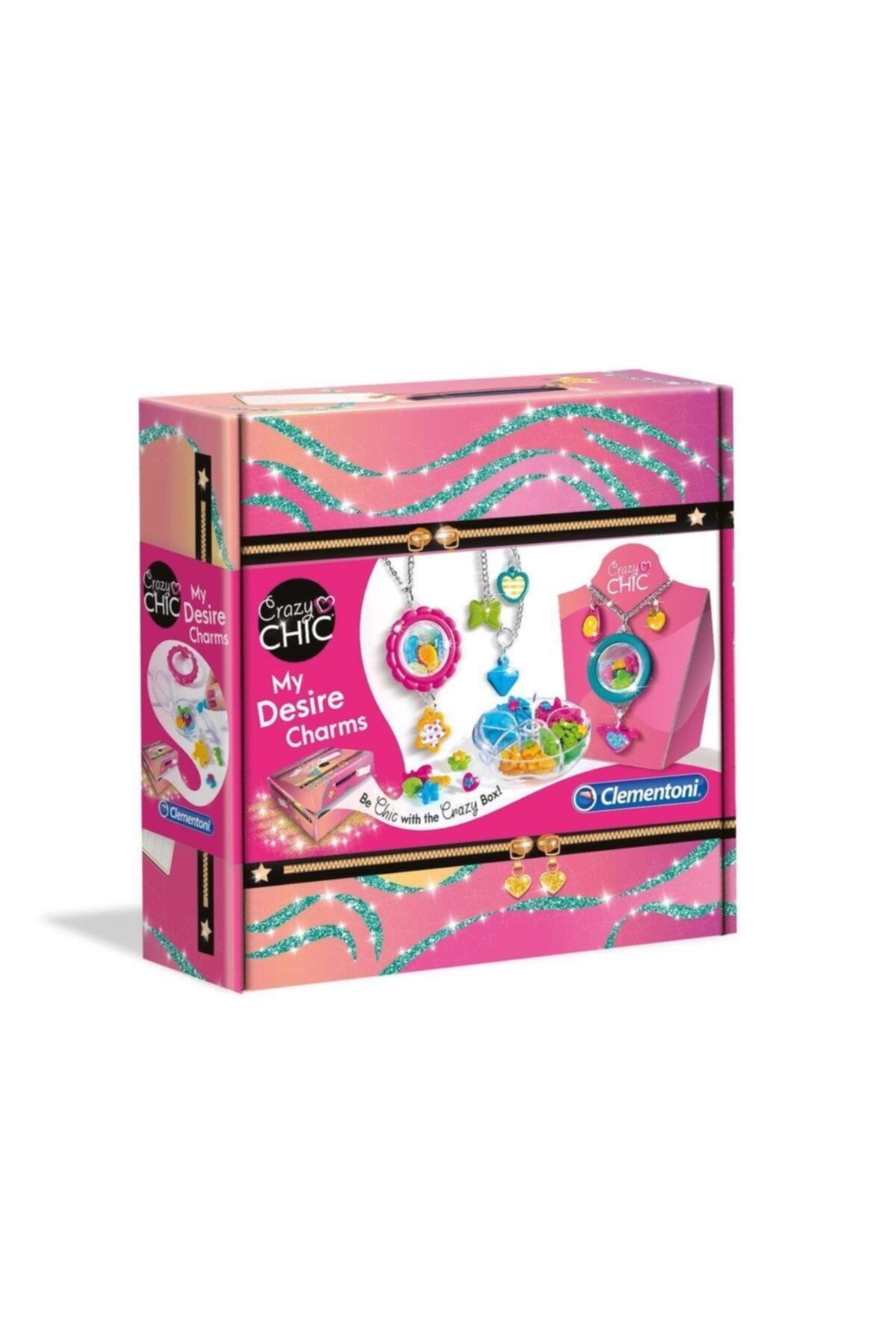 CLEMENTONI 18586 Crazy Chic - Renkli Takılar
