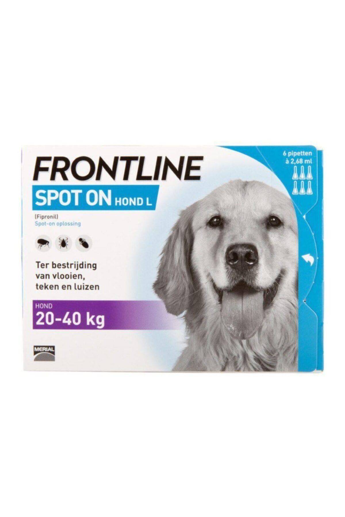 FRONTLINE Spot-on (20-40kg Arası Köpekler Için) | 2.68 Ml X3 Pipet