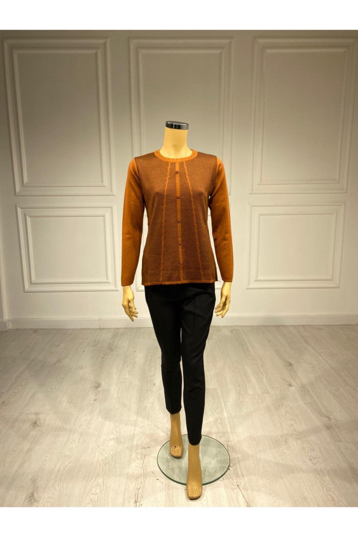 Tan online color sweater