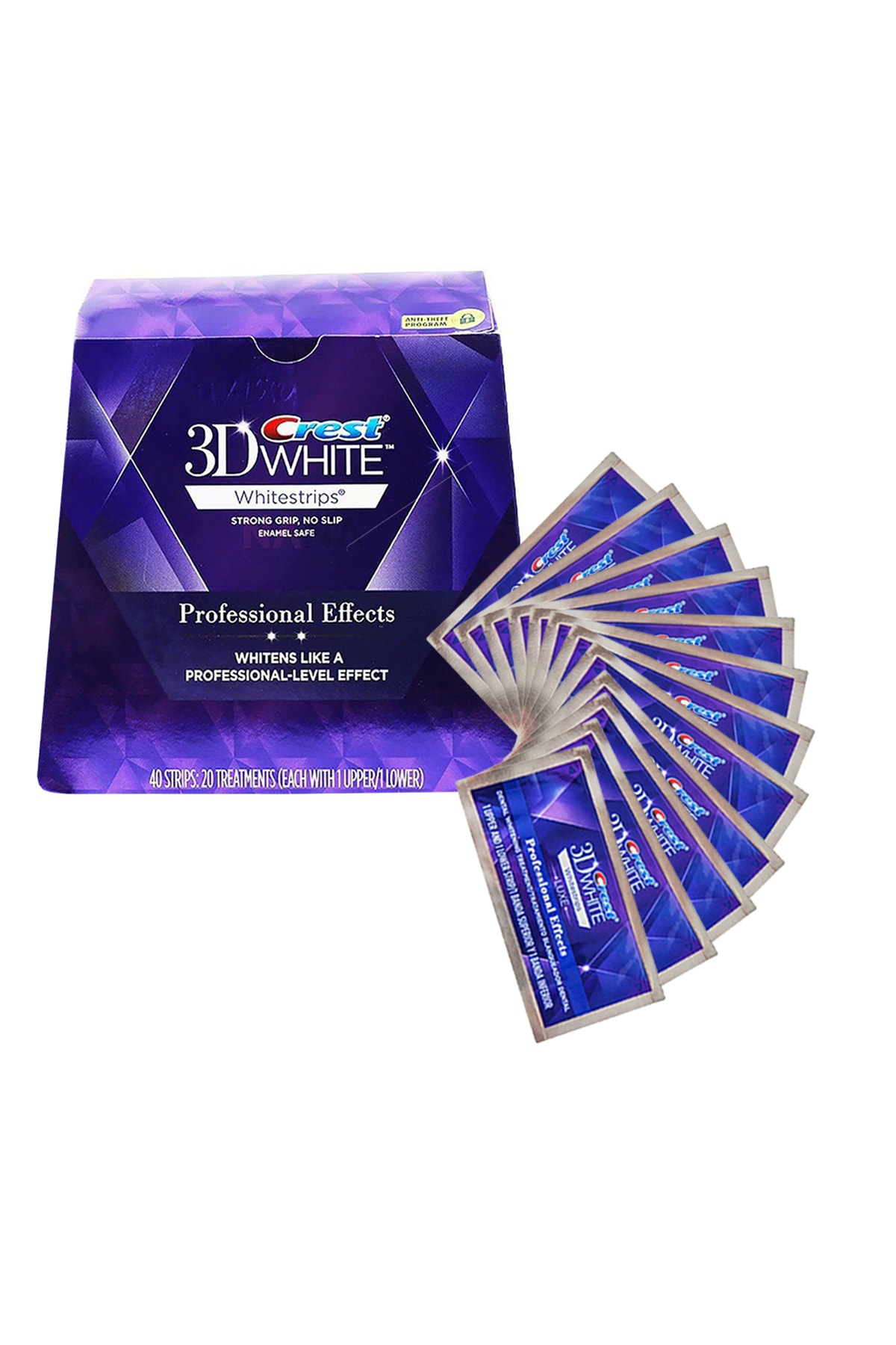 CREST 3d White Professional Effects Diş Beyazlatma Bantları (24 Bant)