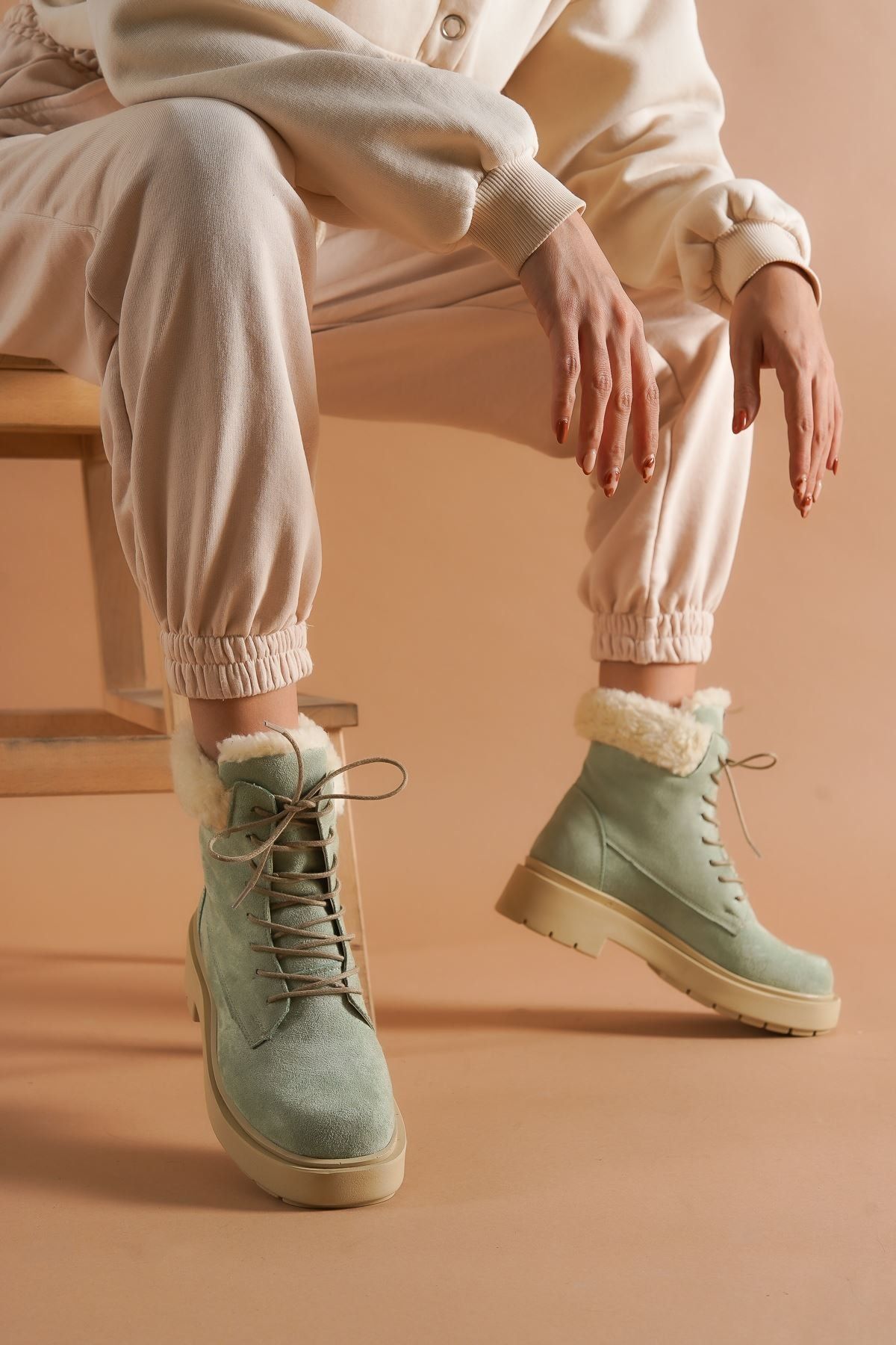 LİMASHOES Izebella.186.su Yeşili