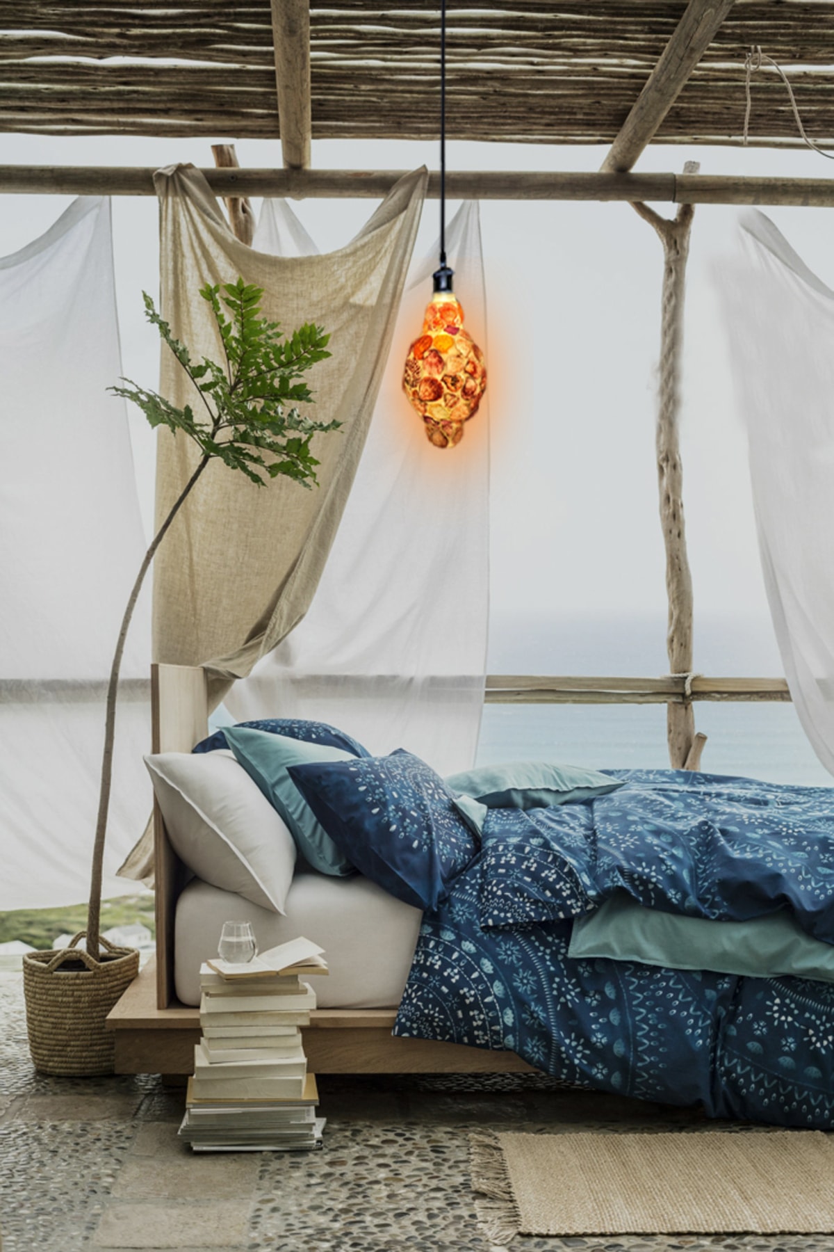 DÜNYA LED Hs.1919 Deniz Kabuğu Desenli Salon Cafe Çocuk Odası Hol Ofis Led Panel Sarkıt Avize